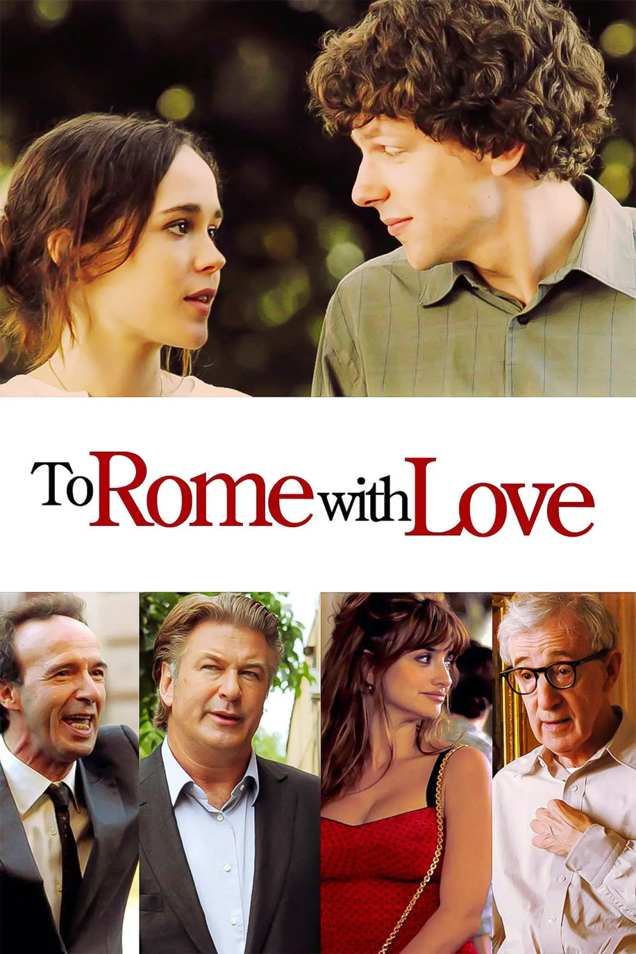 Movie poster "To Rome with Love"