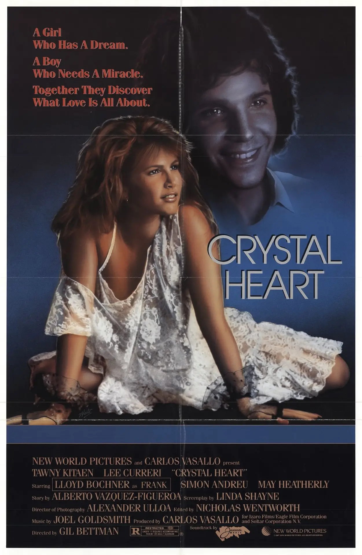 Movie poster "Crystal Heart"