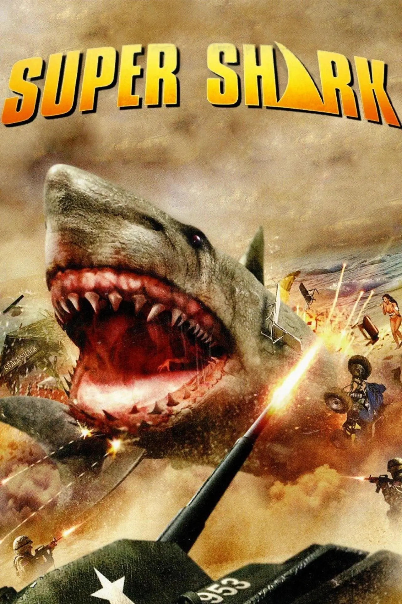 Movie poster "Super Shark"