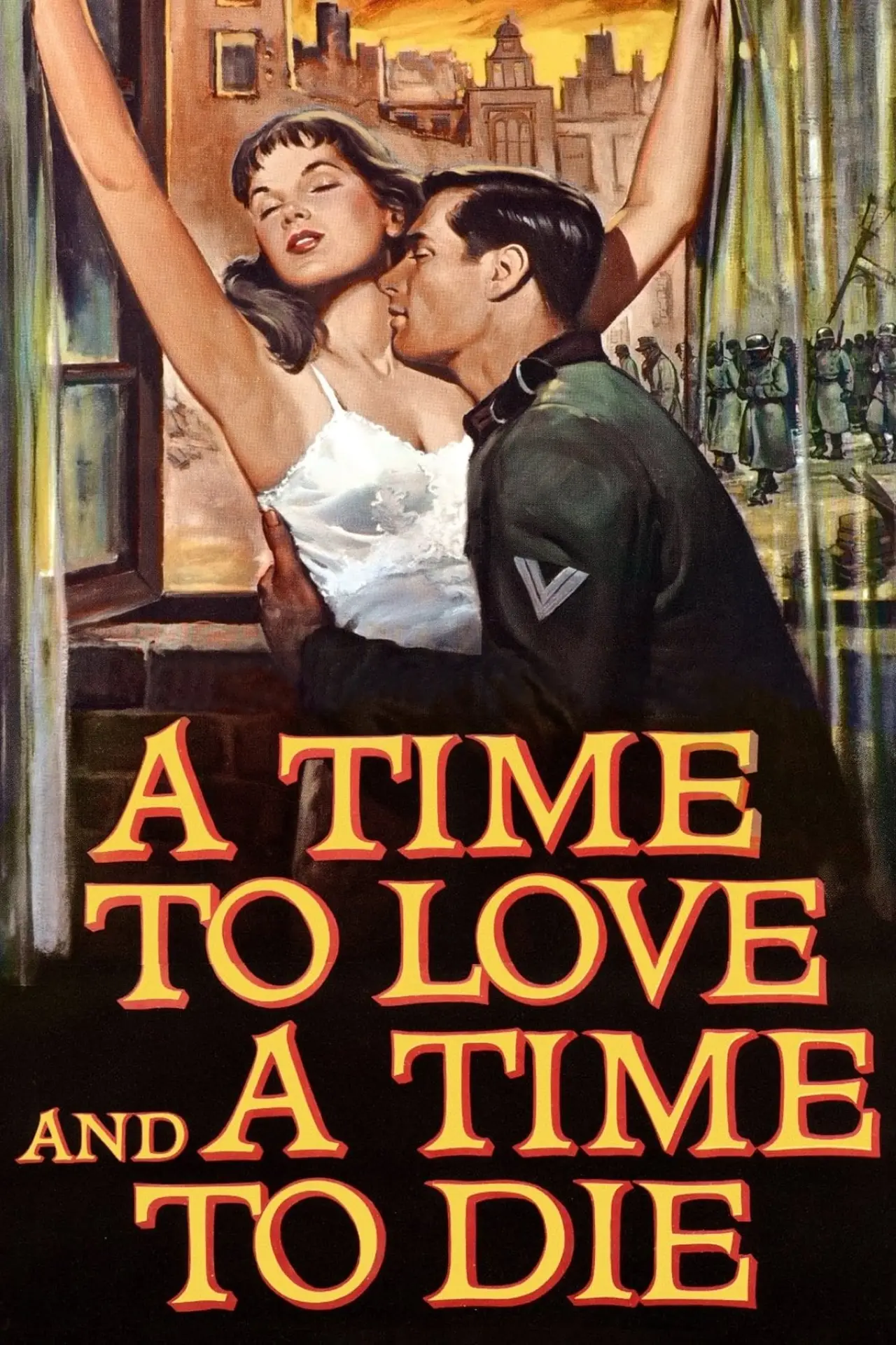 Movie poster "A Time to Love and a Time to Die"