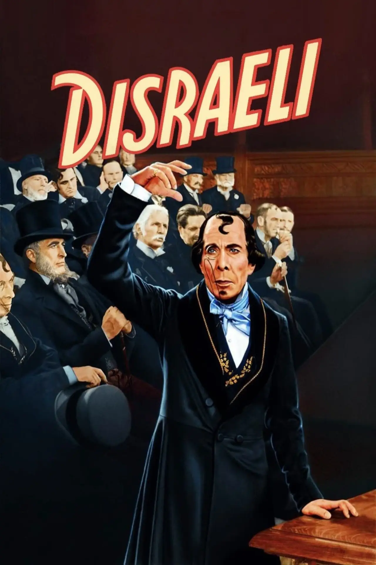 Movie poster "Disraeli"