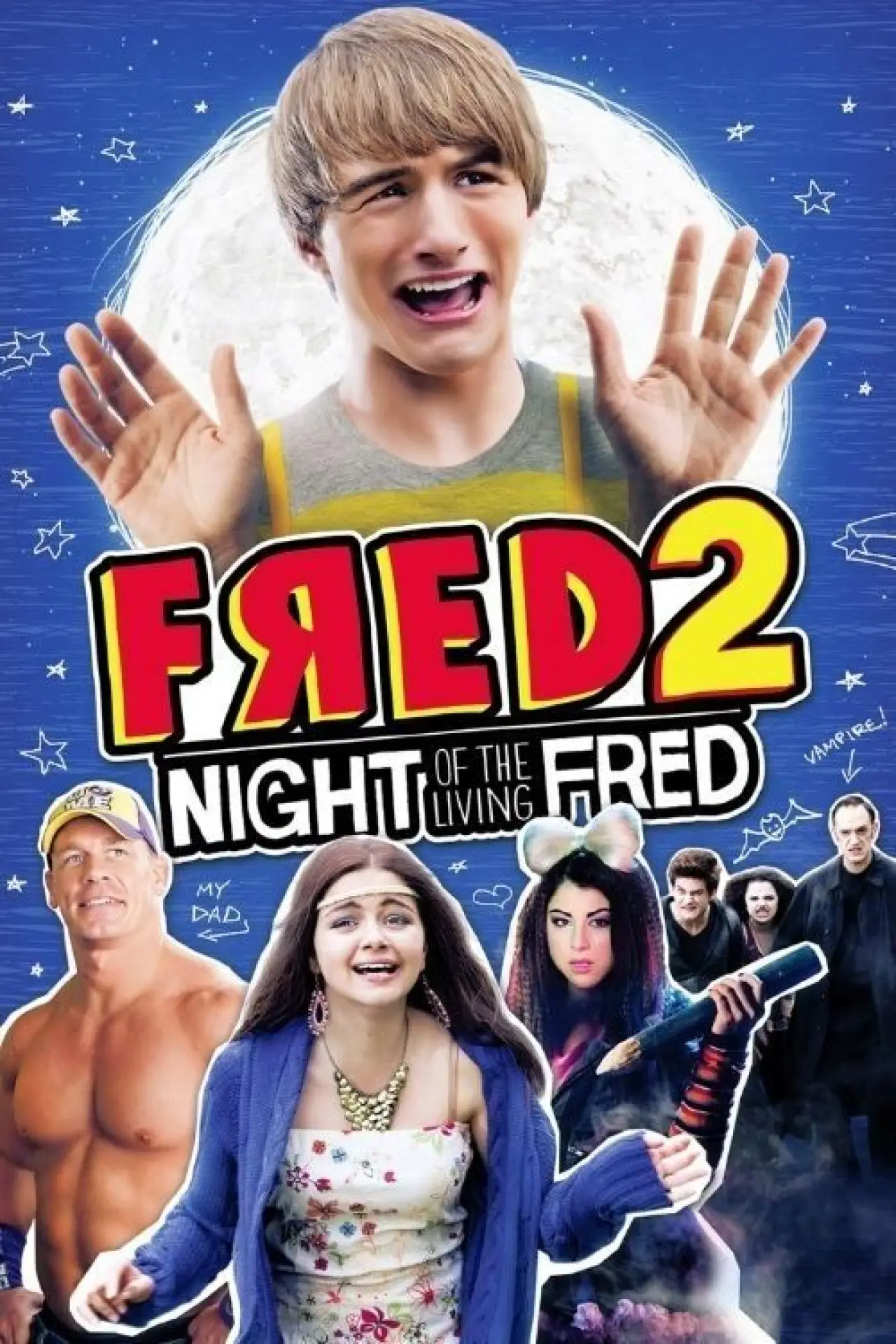 Movie poster "Fred 2: Night of the Living Fred"