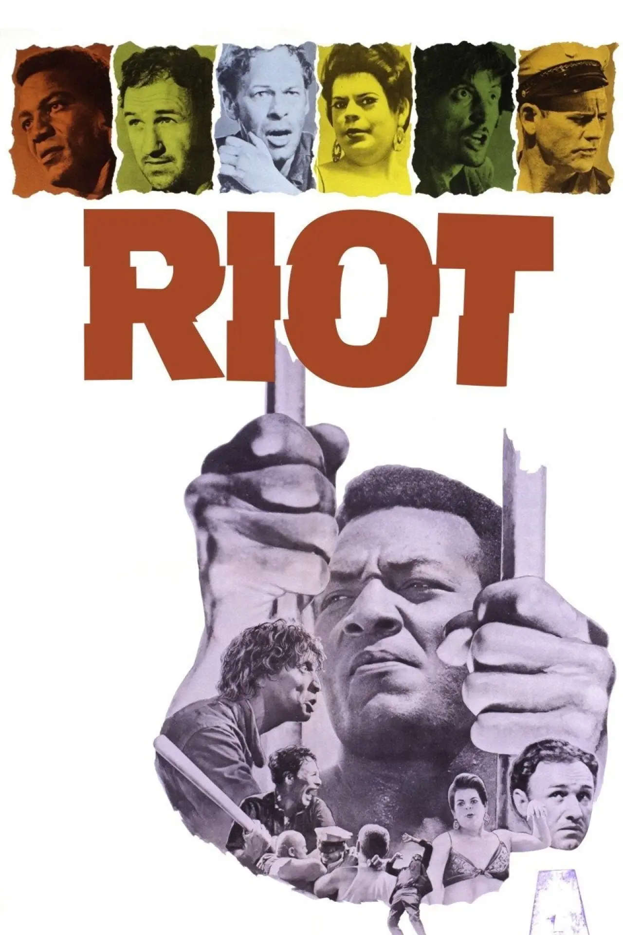 Movie poster "Riot"