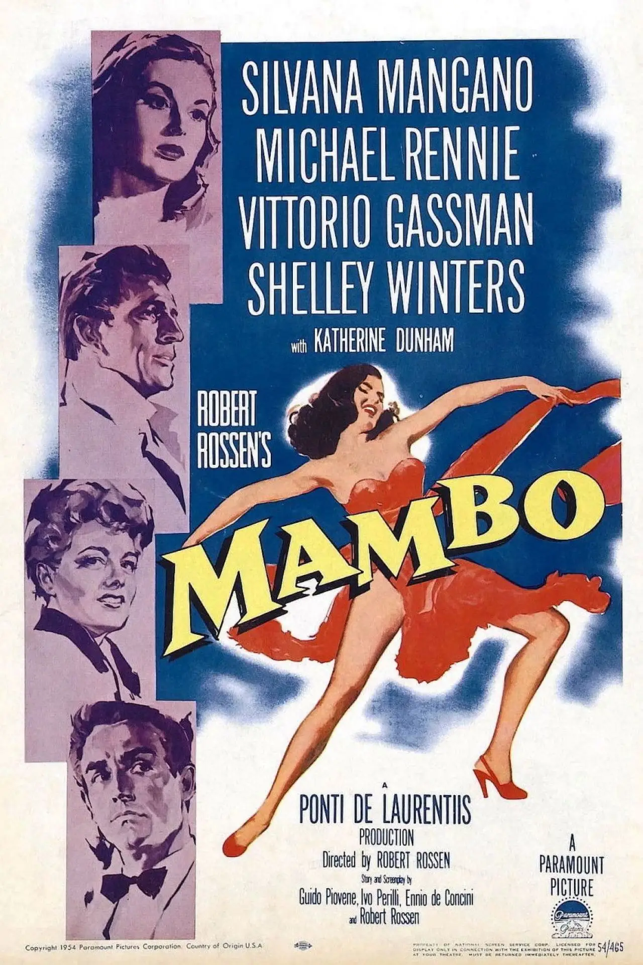 Movie poster "Mambo"