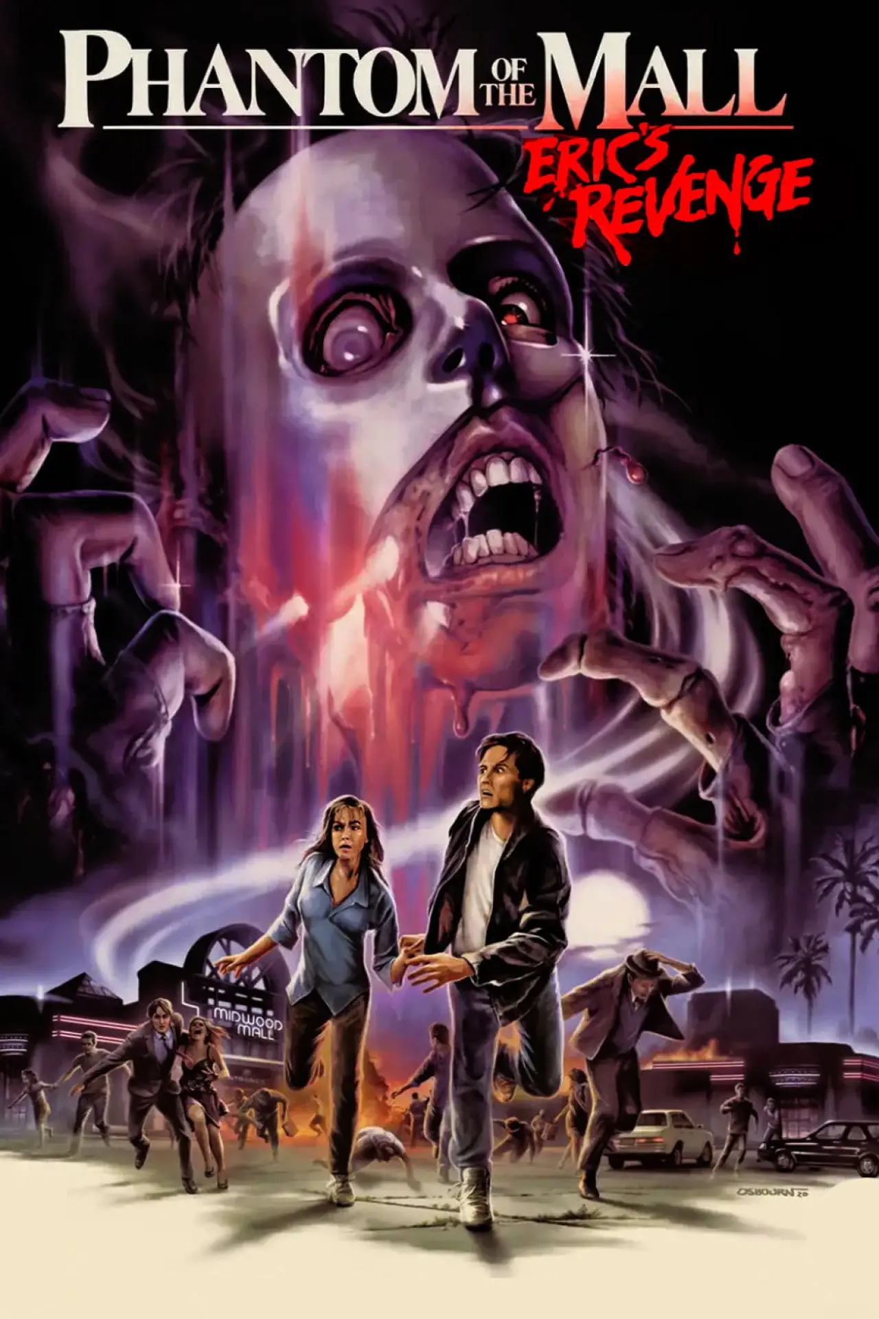 Movie poster "Phantom of the Mall: Eric