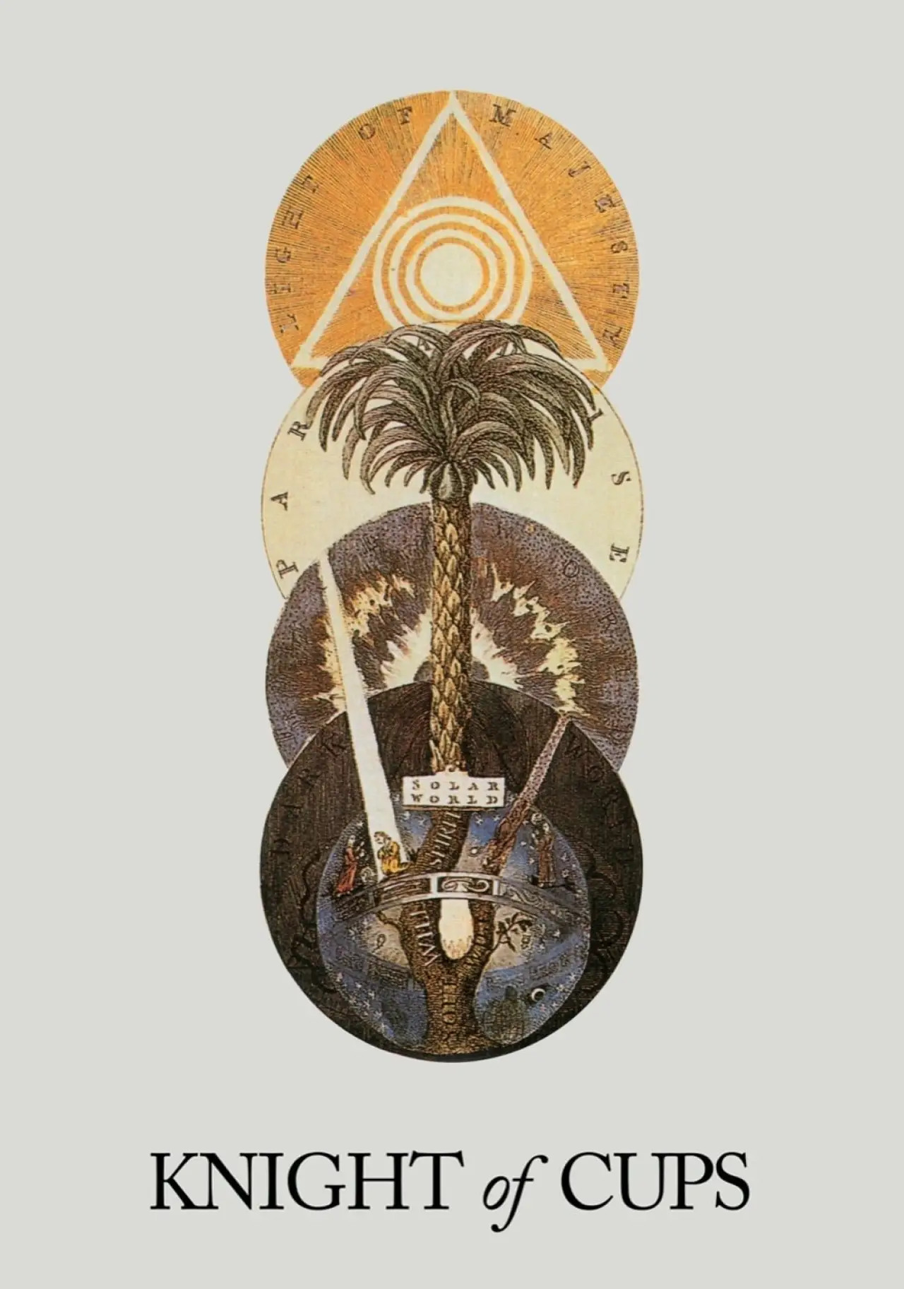 Movie poster "Knight of Cups"