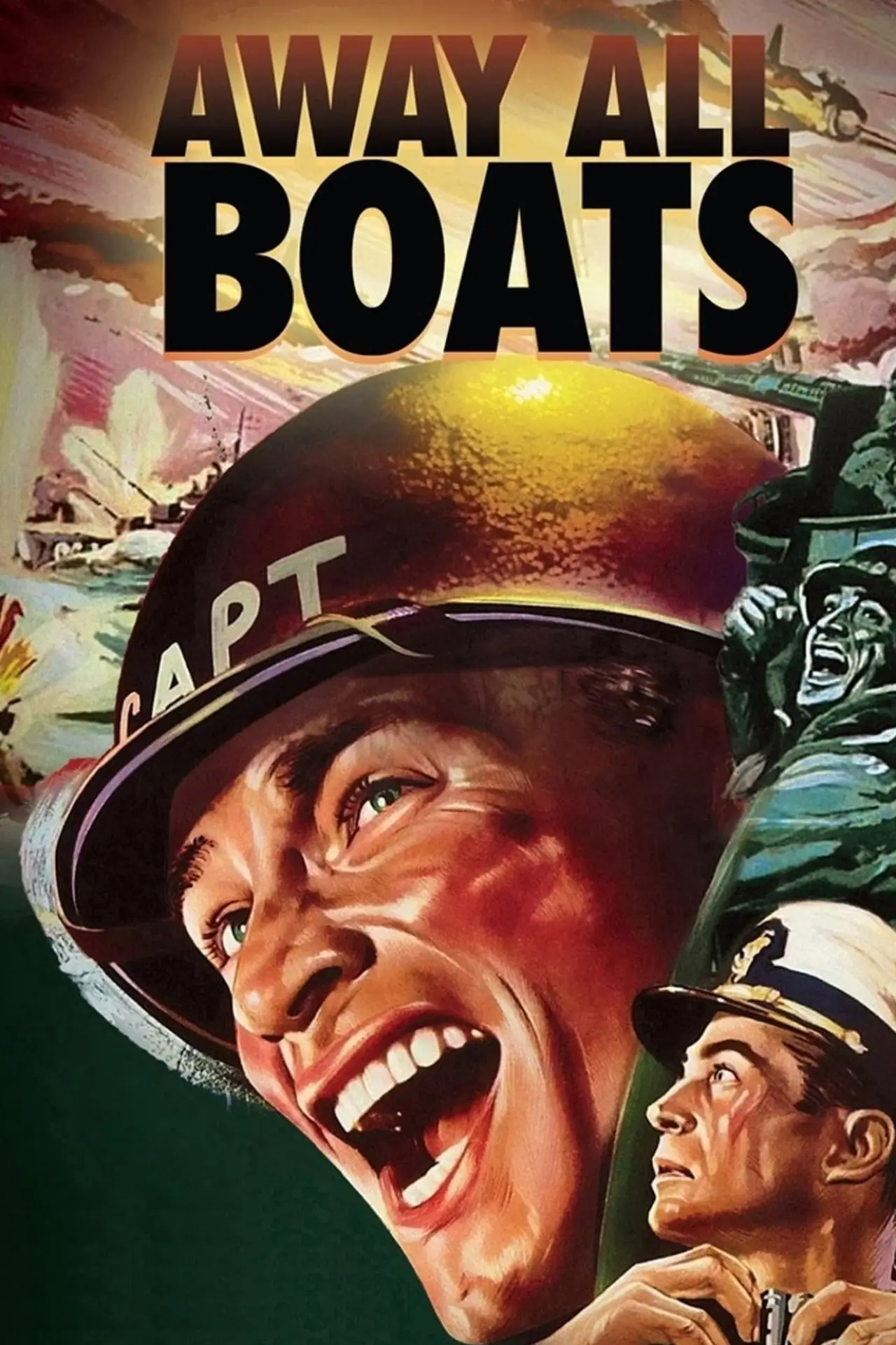 Movie poster "Away All Boats"