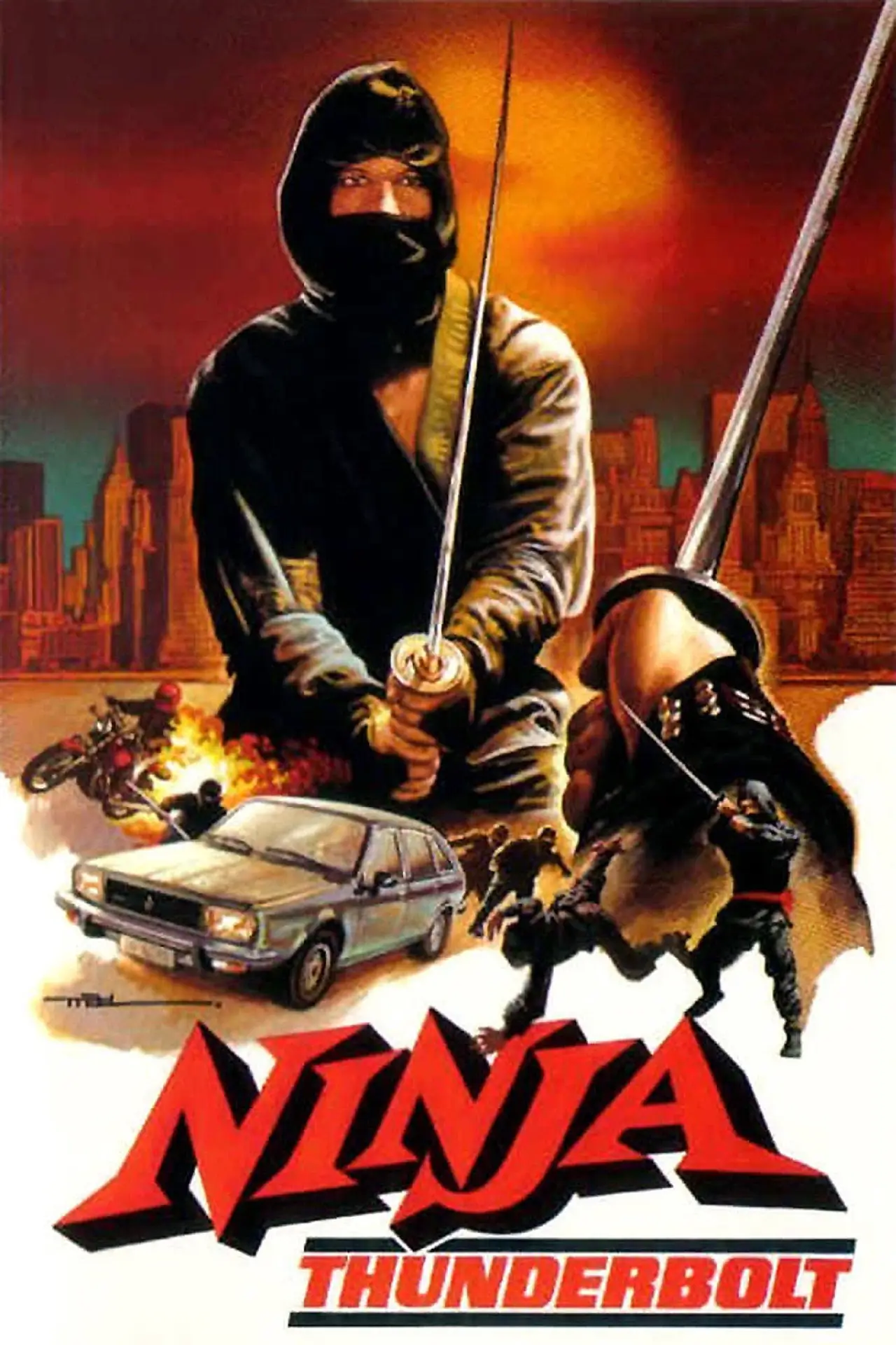 Movie poster "Ninja Thunderbolt"