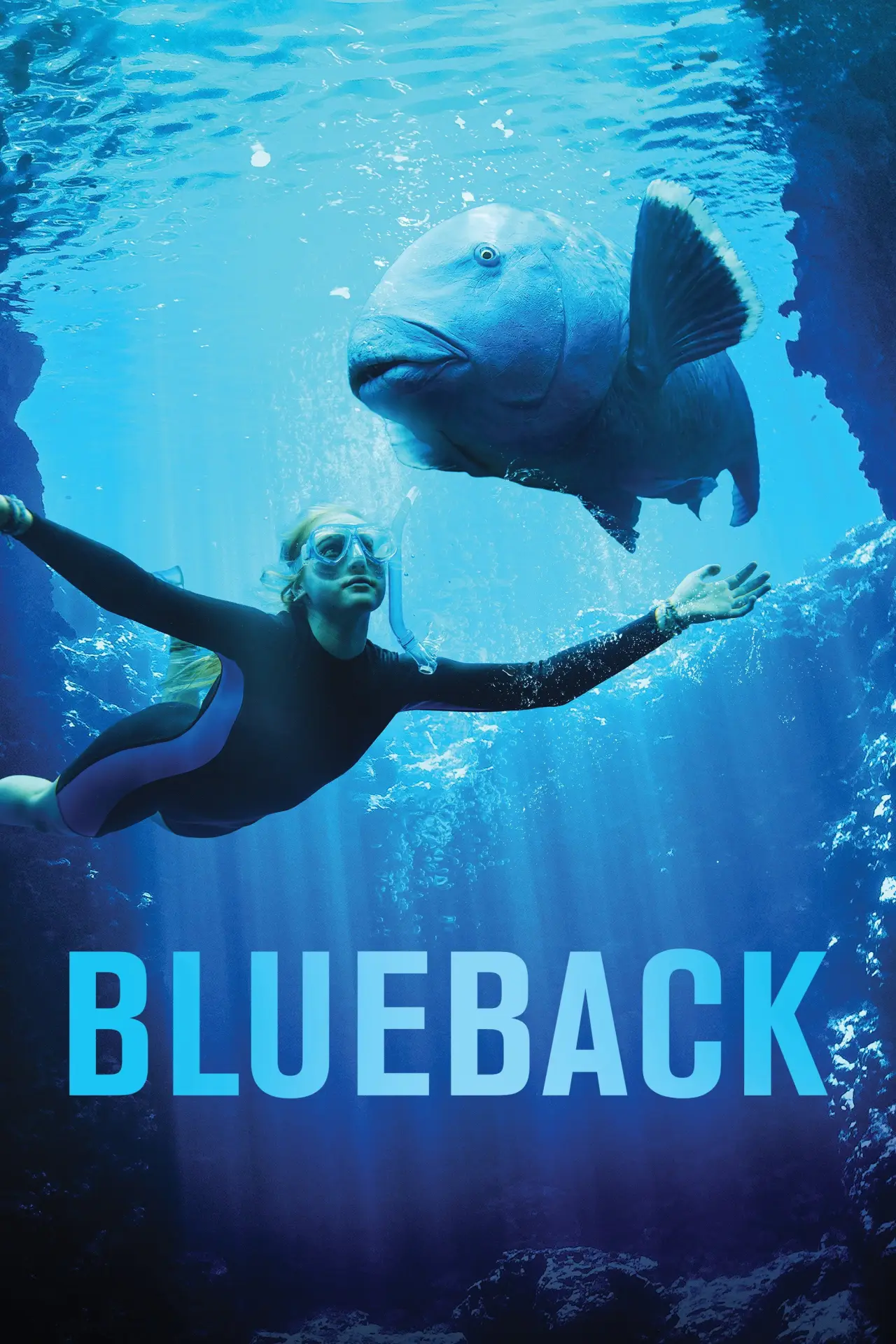 Movie poster "Blueback"