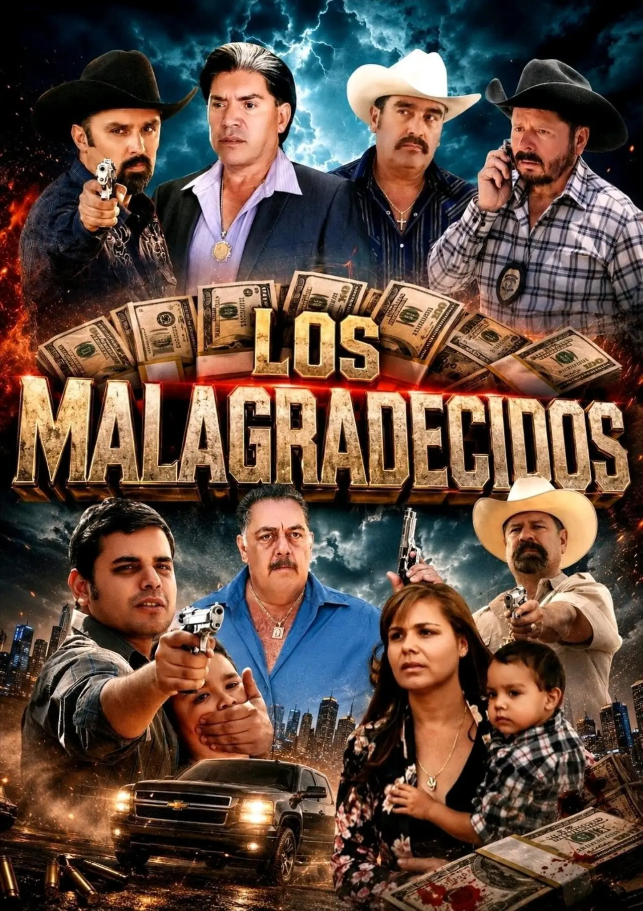 Movie poster "Los Malagradecidos"