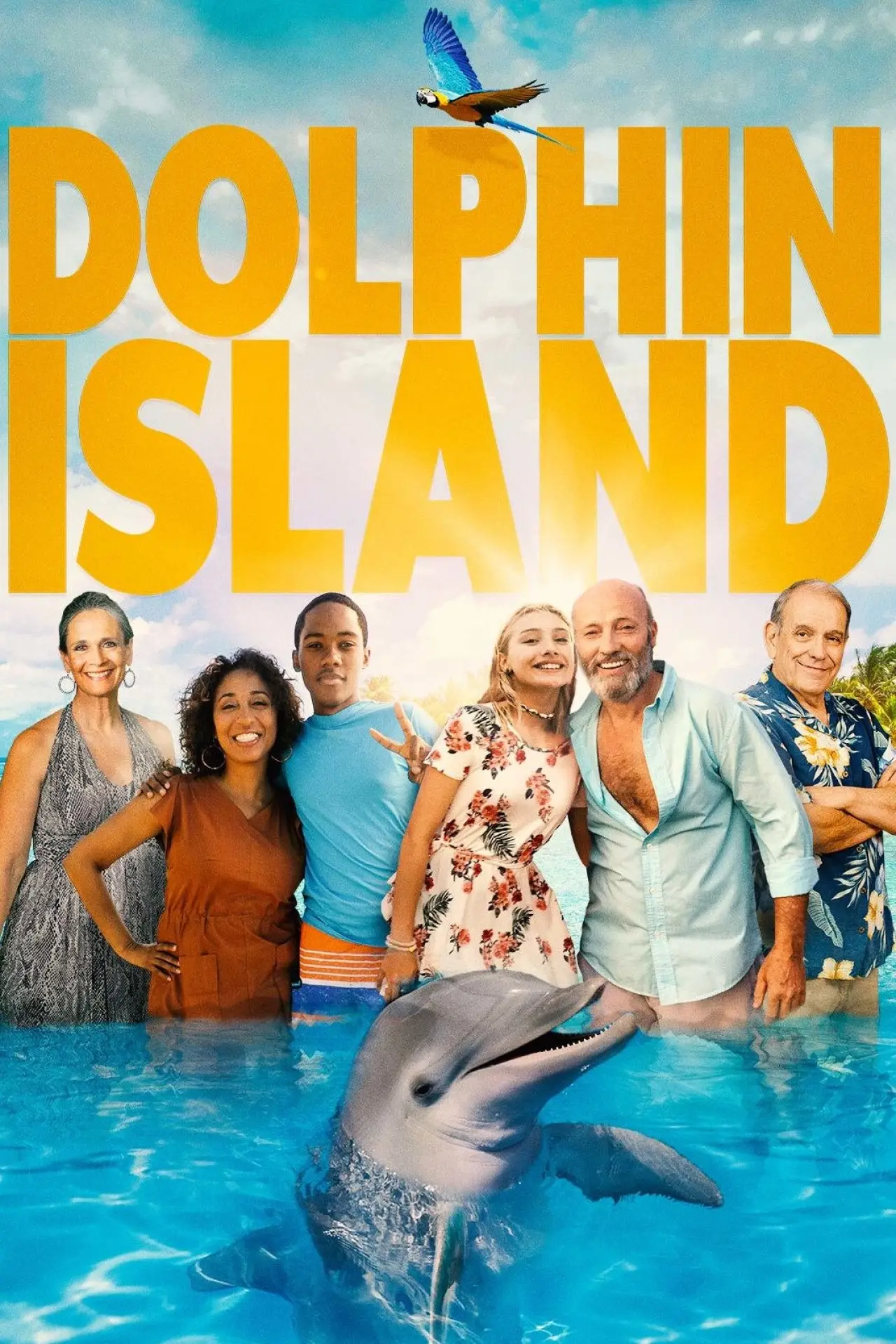 Movie poster "Dolphin Island"