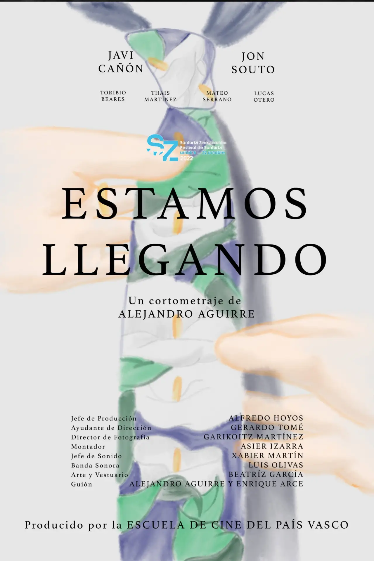Movie poster "Estamos llegando"