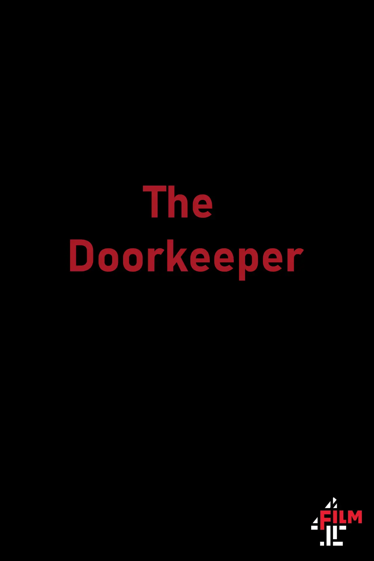 Movie poster "The Doorkeeper"
