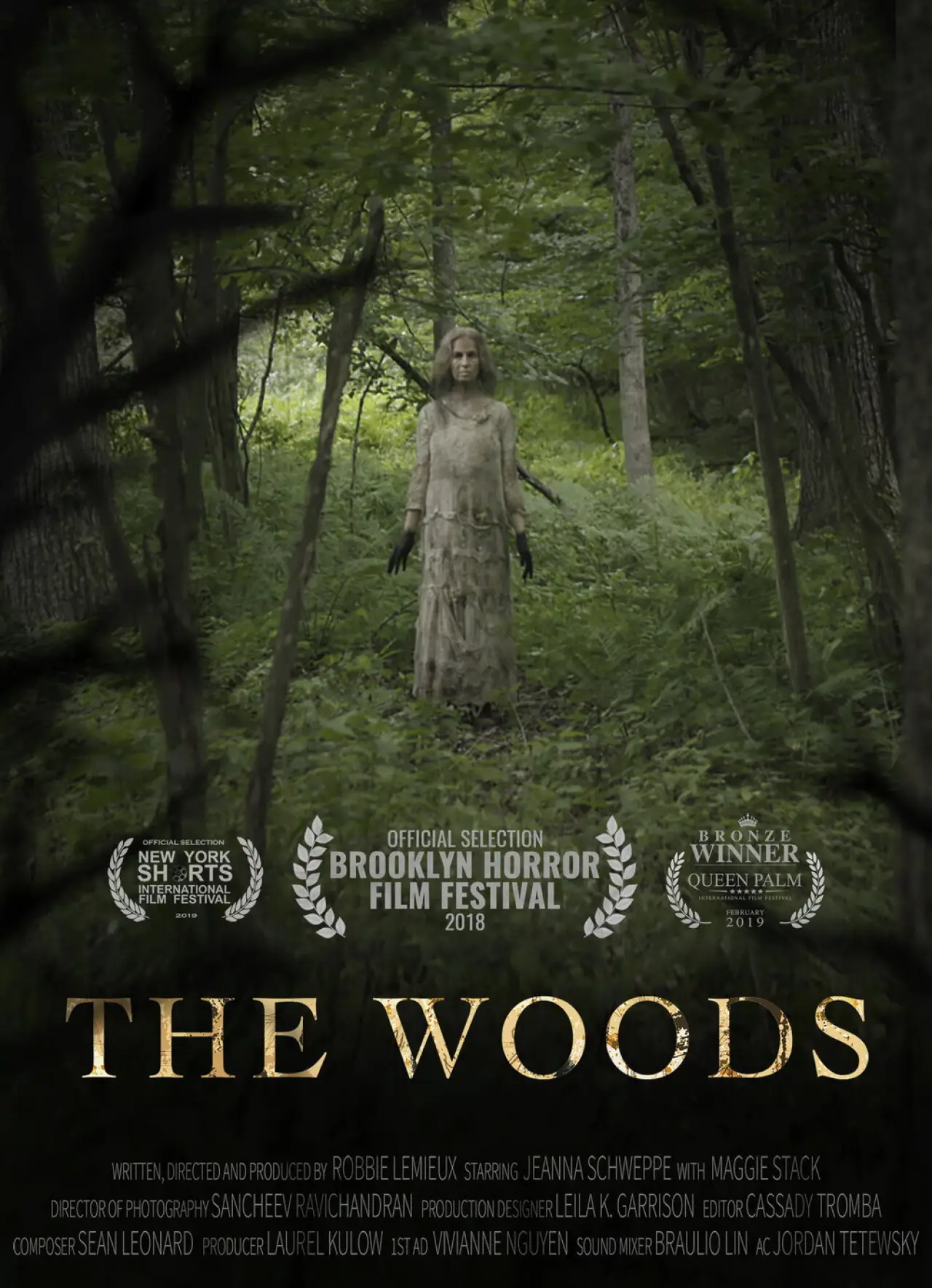 Movie poster "The Woods"