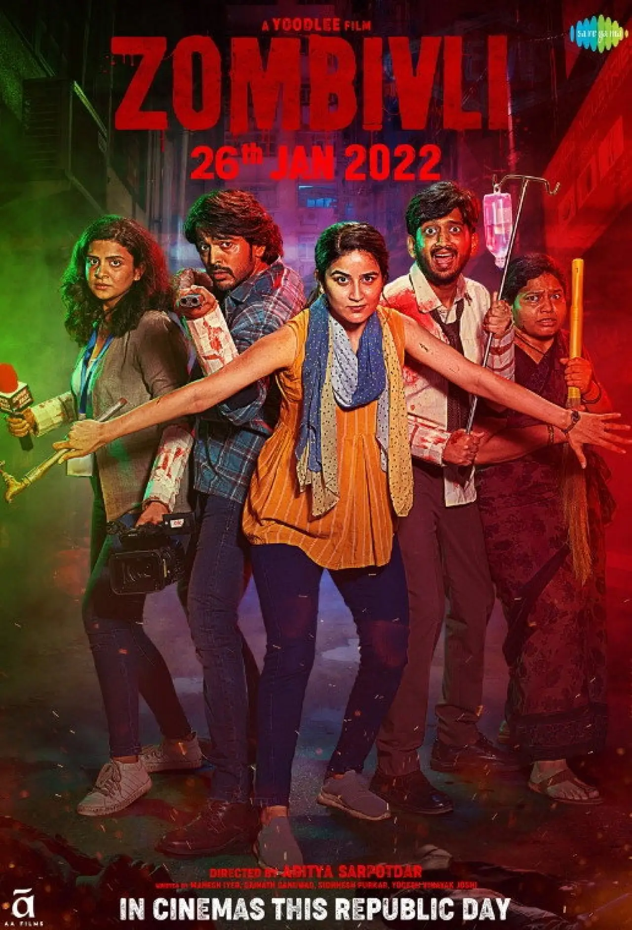 Movie poster "Zombivli"
