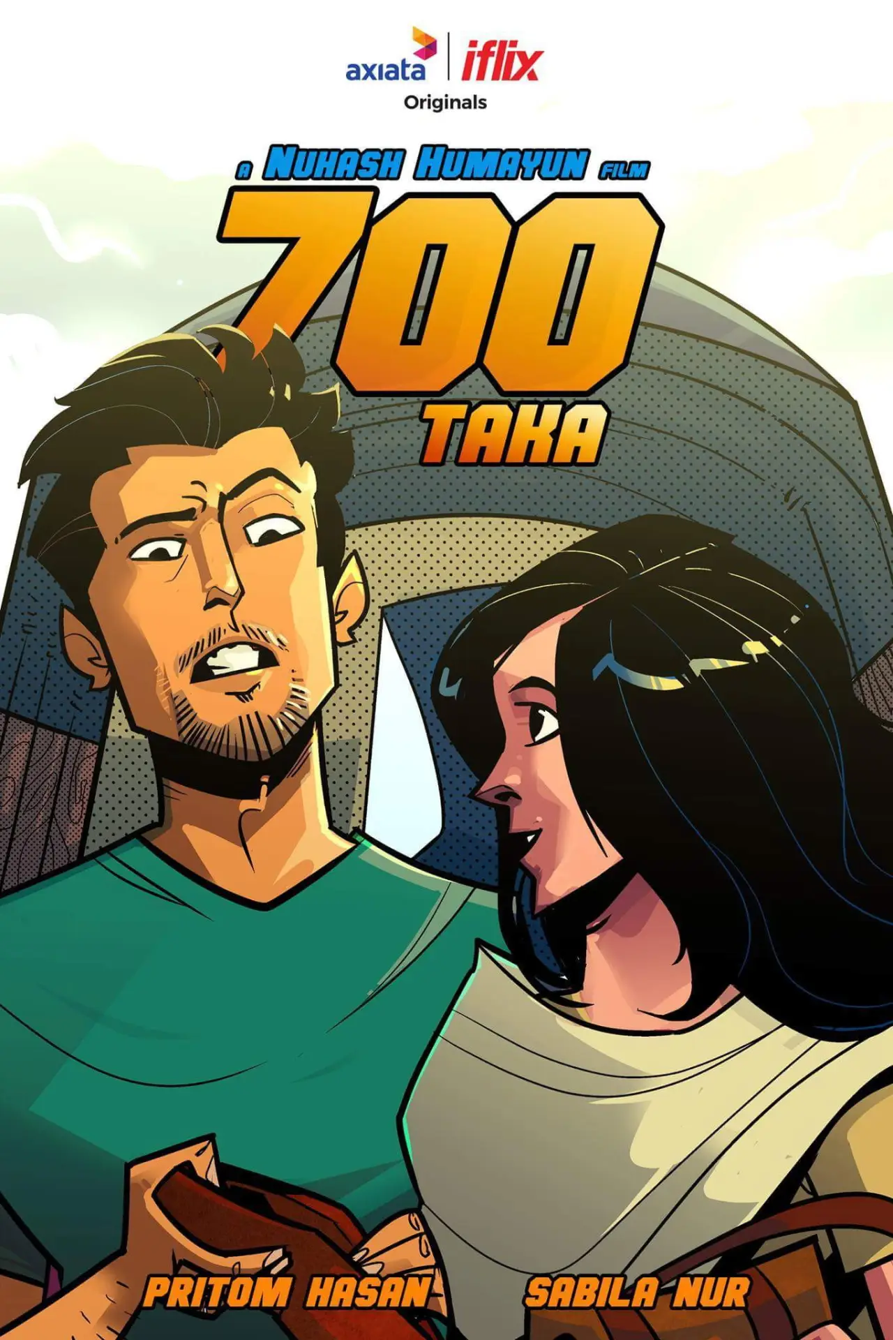 Movie poster "700 Taka"
