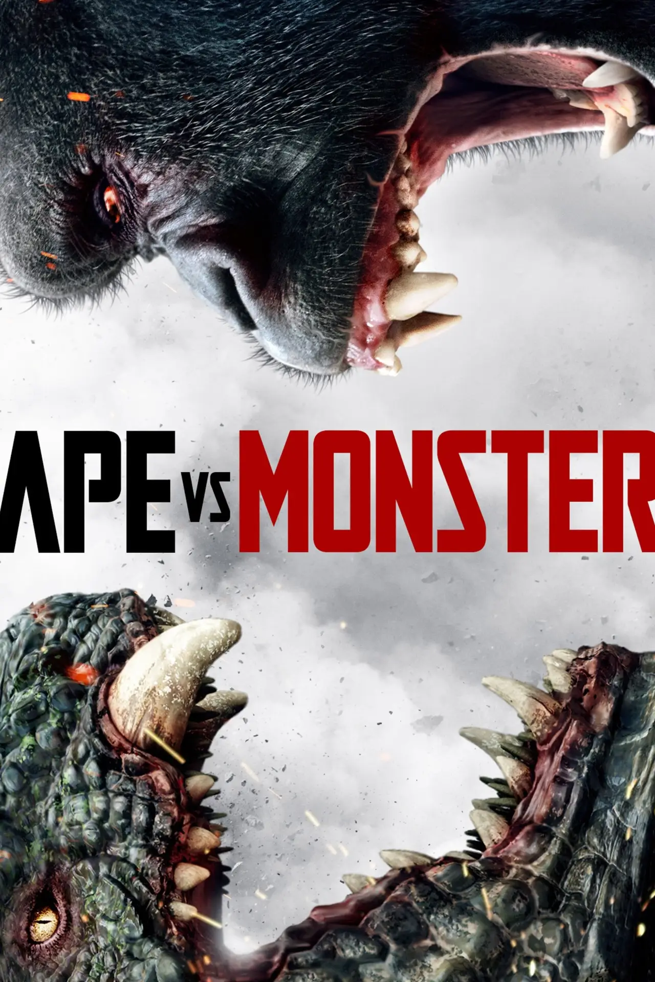 Movie poster "Ape vs. Monster"