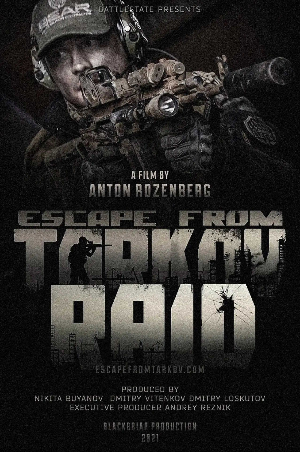 Movie poster "Escape from Tarkov. Raid."