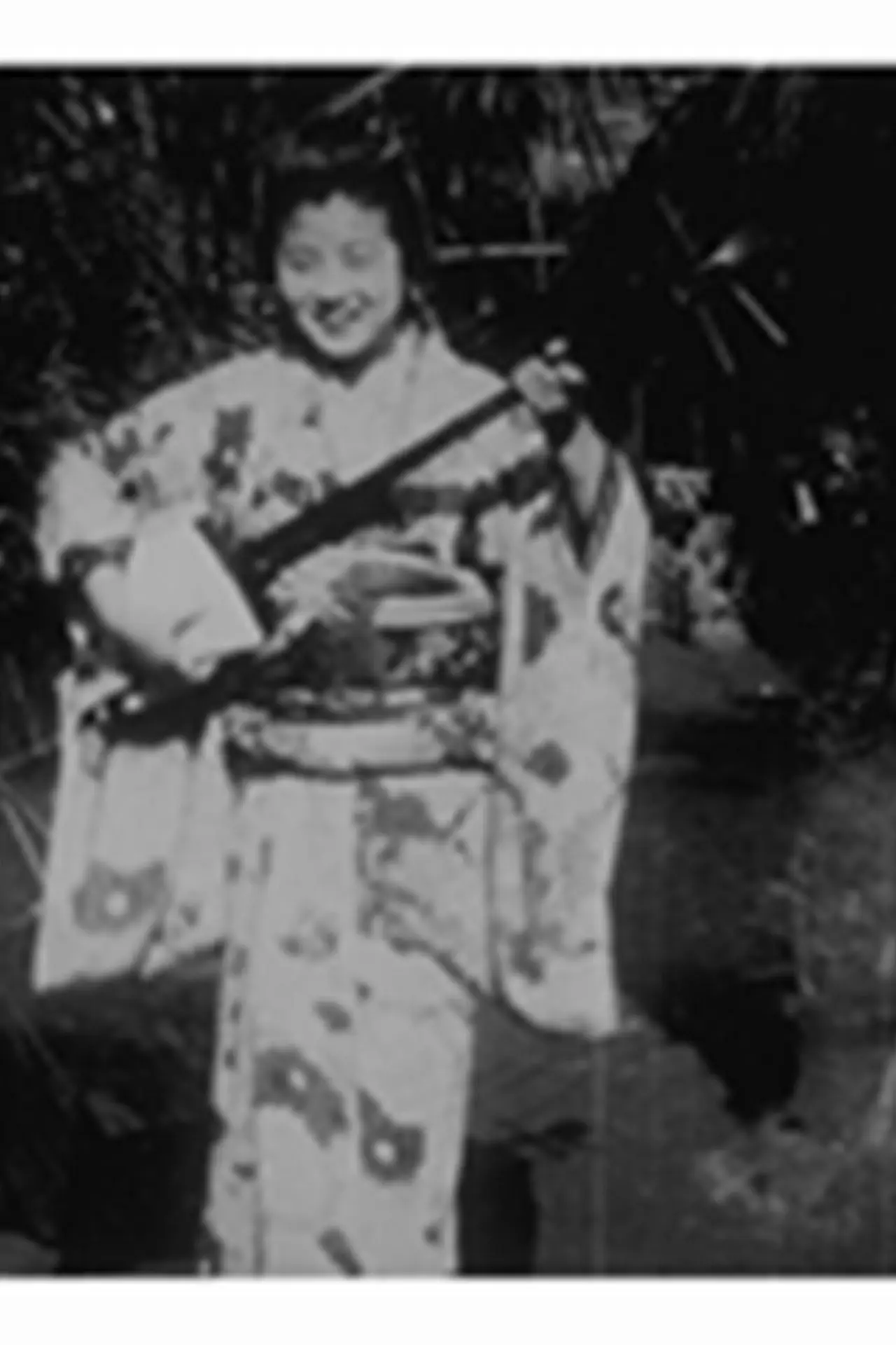 Movie poster "Chanteuse japonaise"