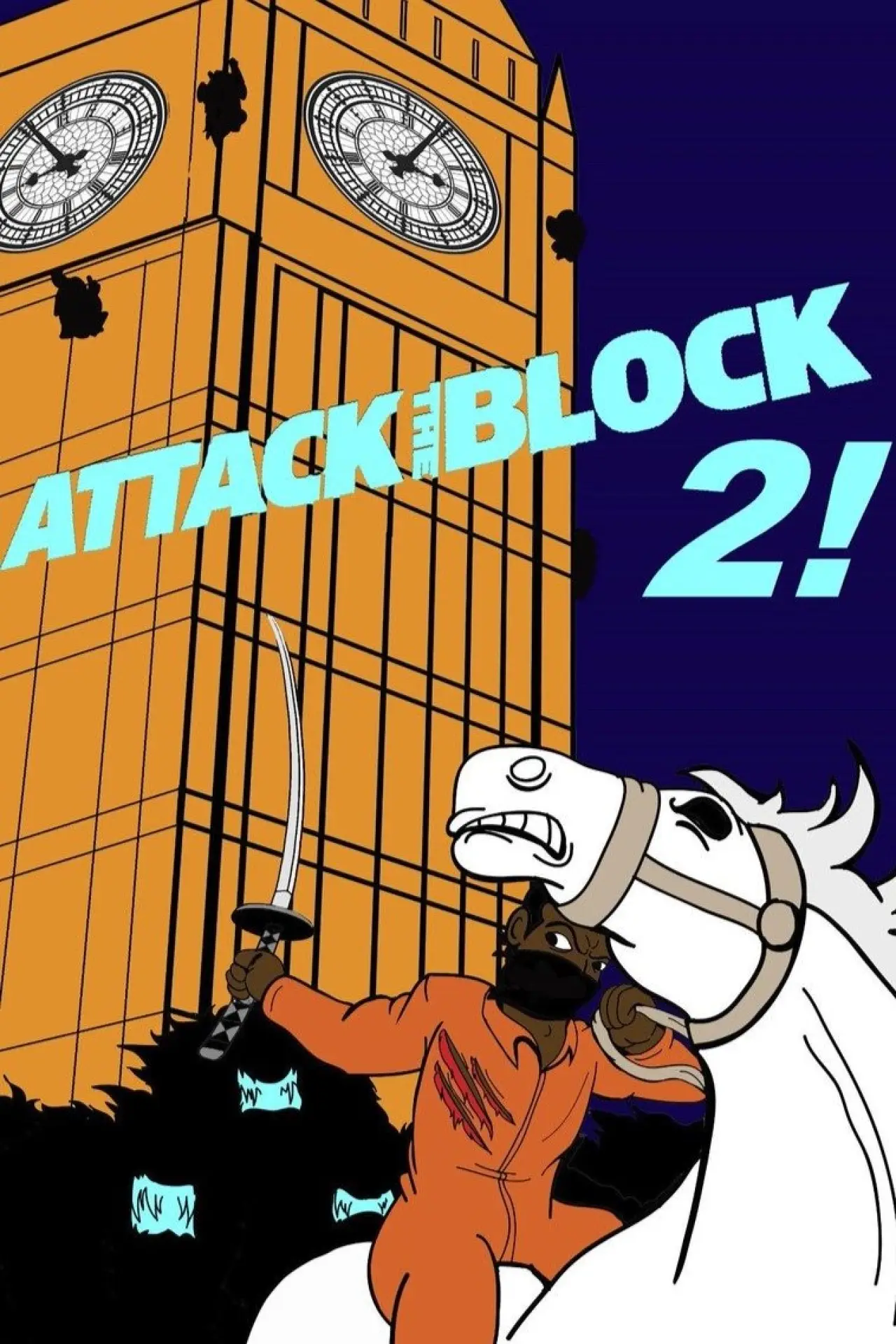 Movie poster "Attack the Block 2"