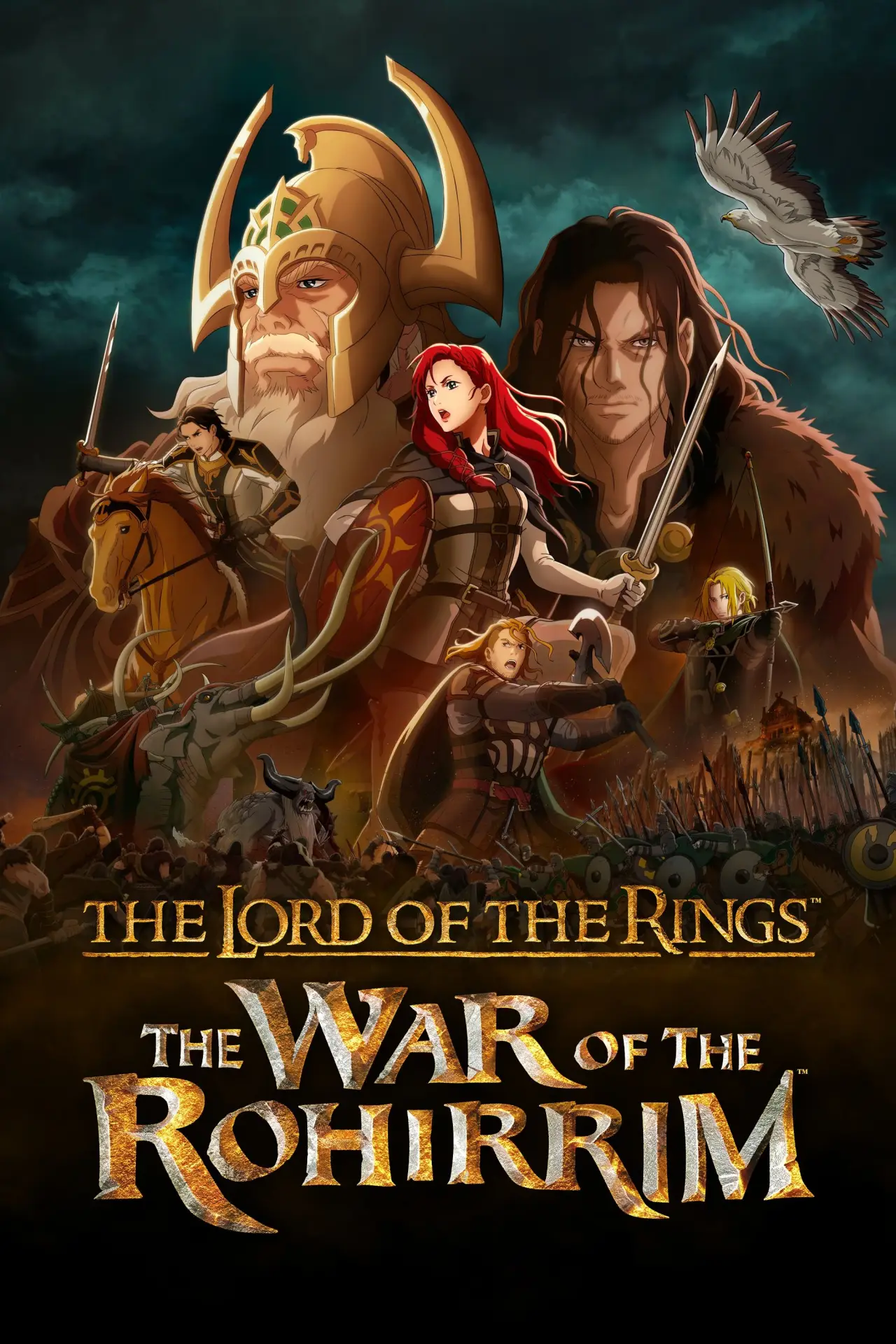 Movie poster "The Lord of the Rings: The War of the Rohirrim"