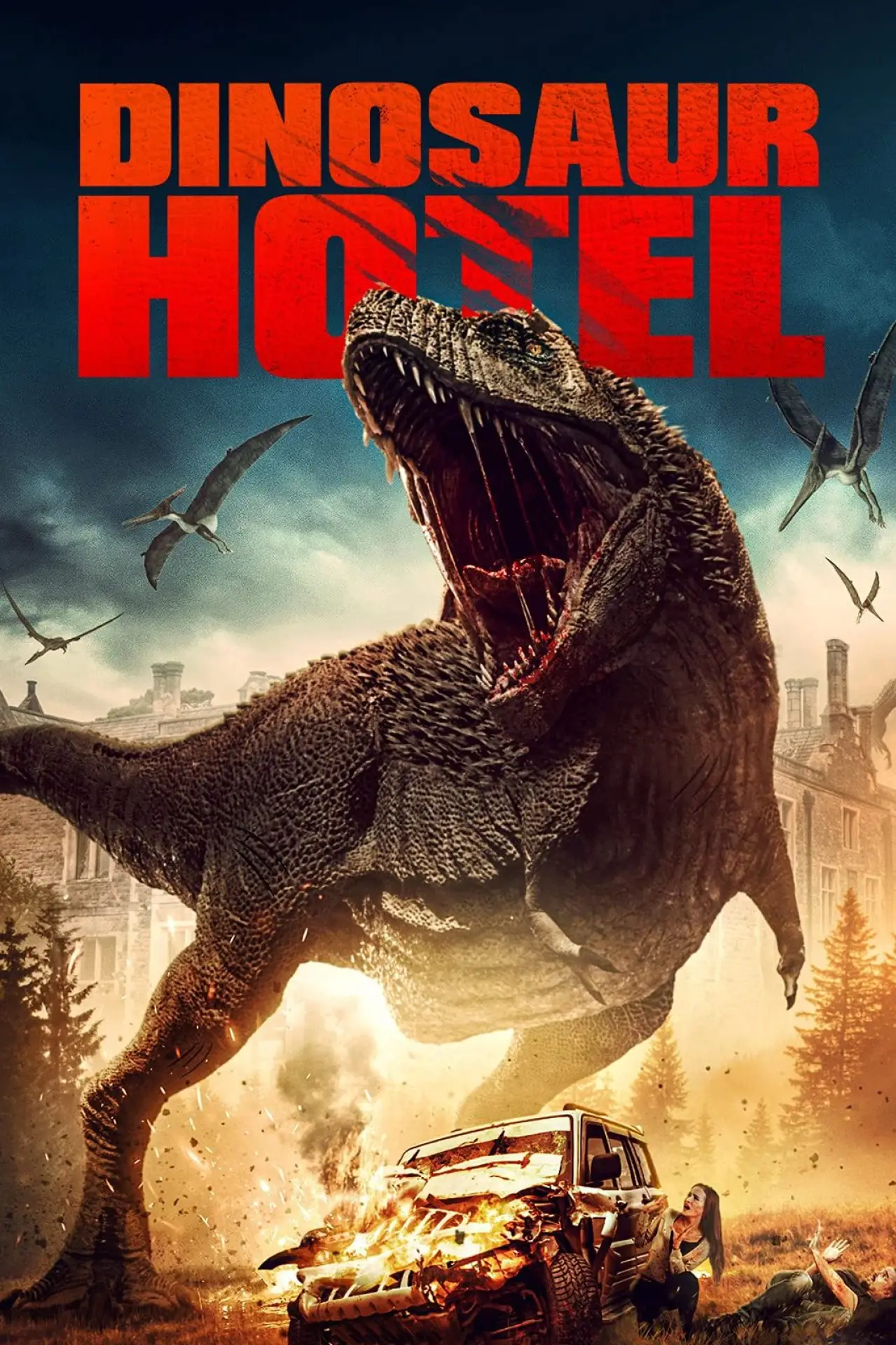 Movie poster "Dinosaur Hotel"