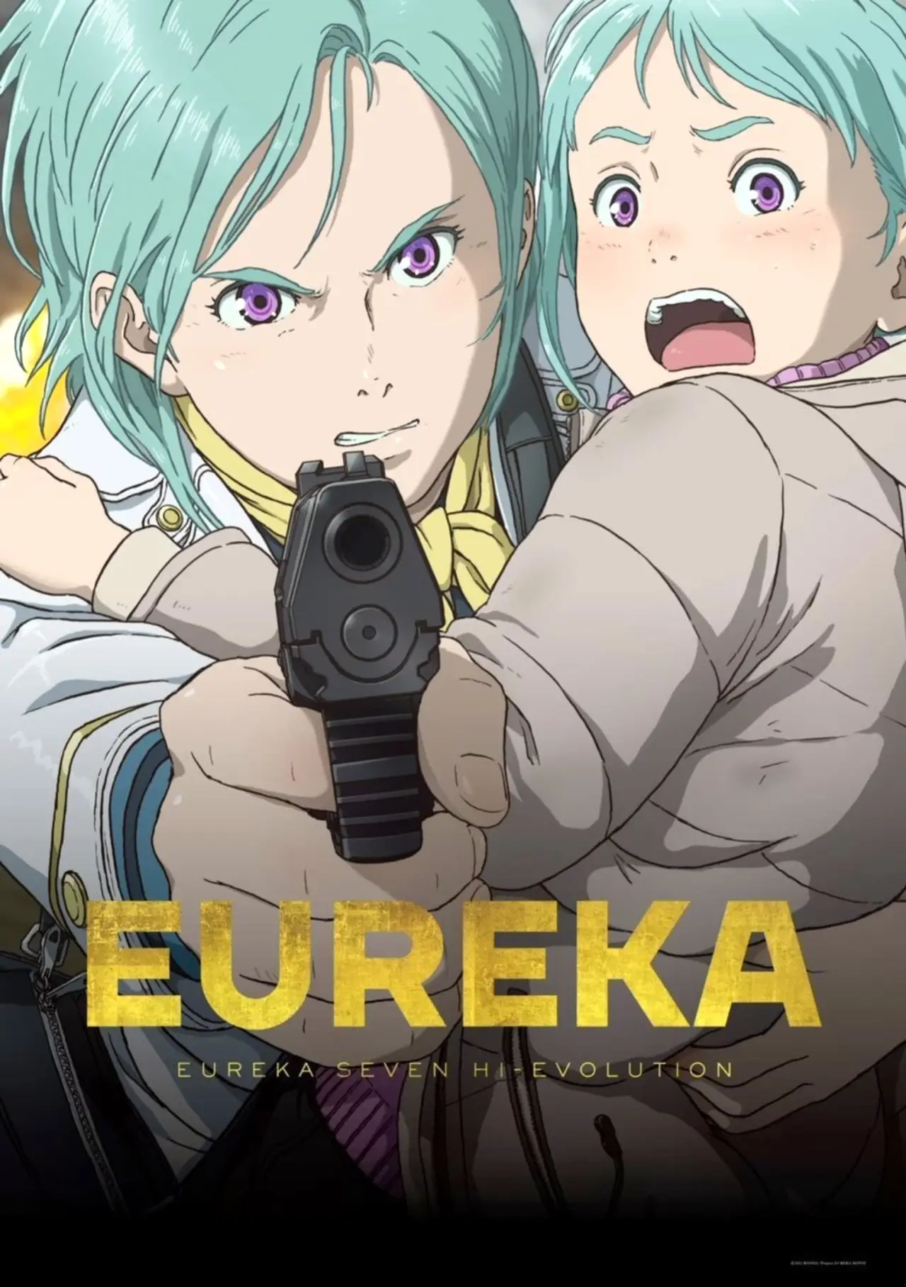 Movie poster "Eureka: Eureka Seven Hi-Evolution"