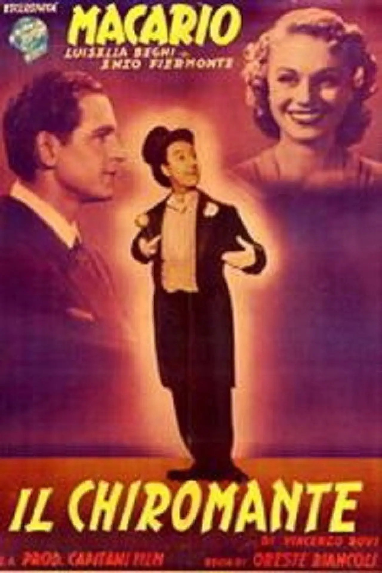 Movie poster "Il chiromante"