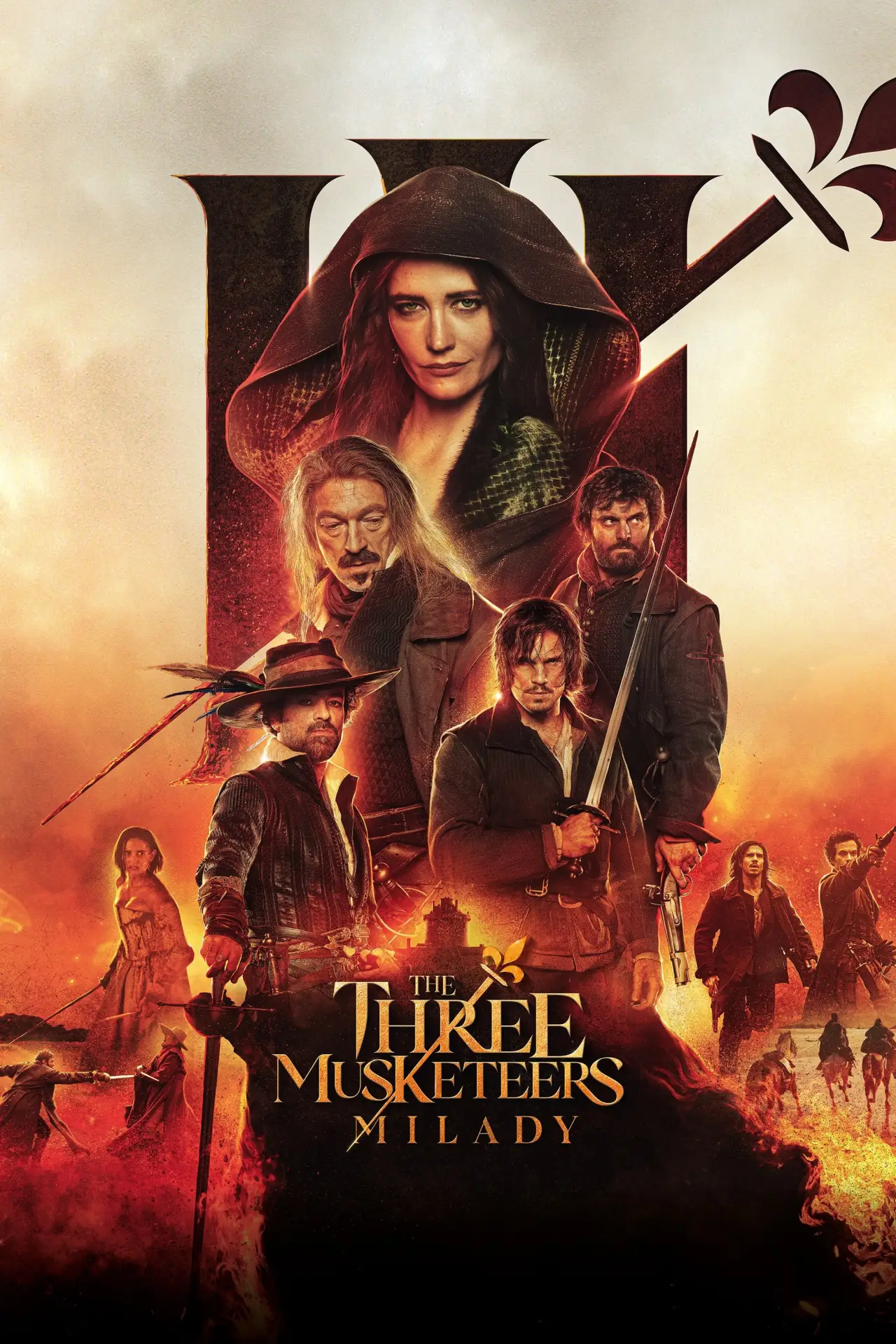Movie poster "The Three Musketeers: Milady"