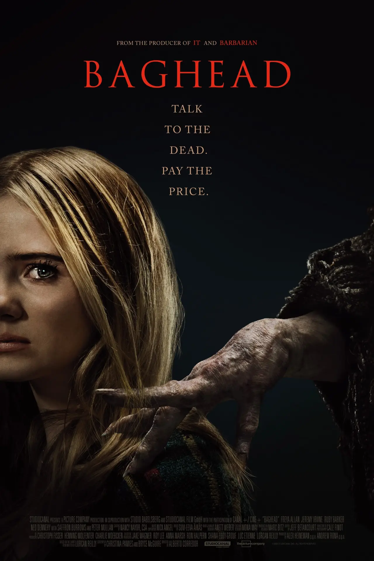 Movie poster "Baghead"