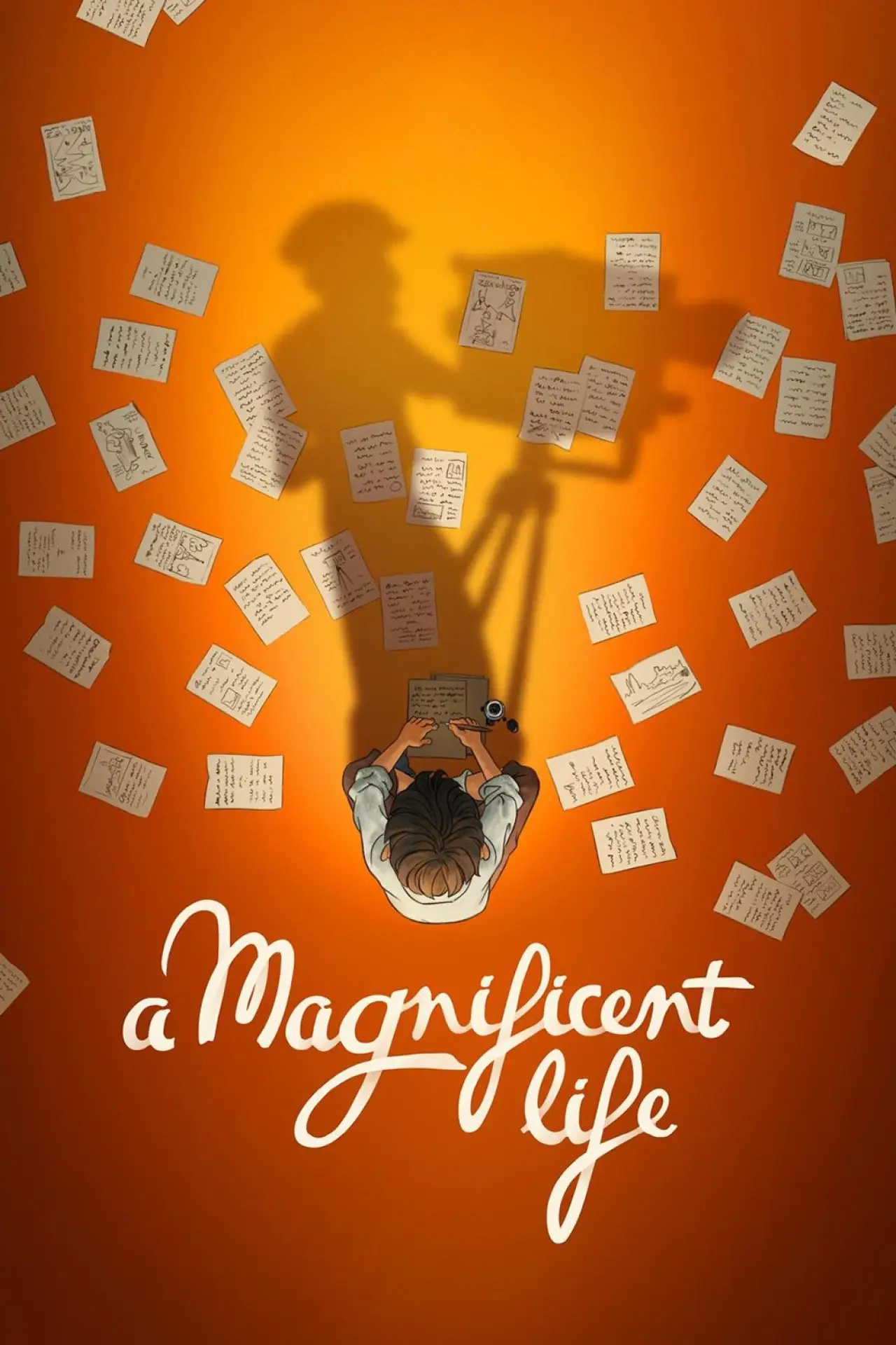 Movie poster "A Magnificent Life"