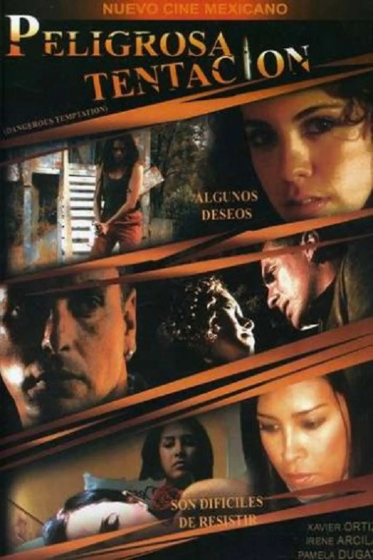Movie poster "Peligrosa tentación"