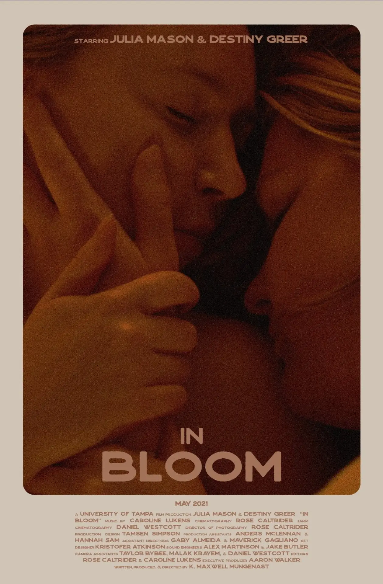 Movie poster "In Bloom"
