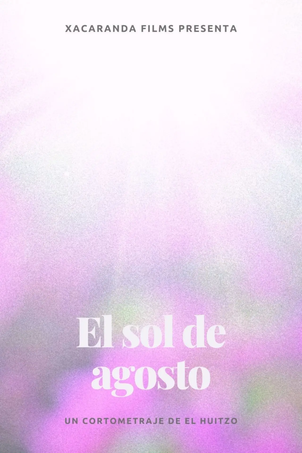 Movie poster "The sun of august"