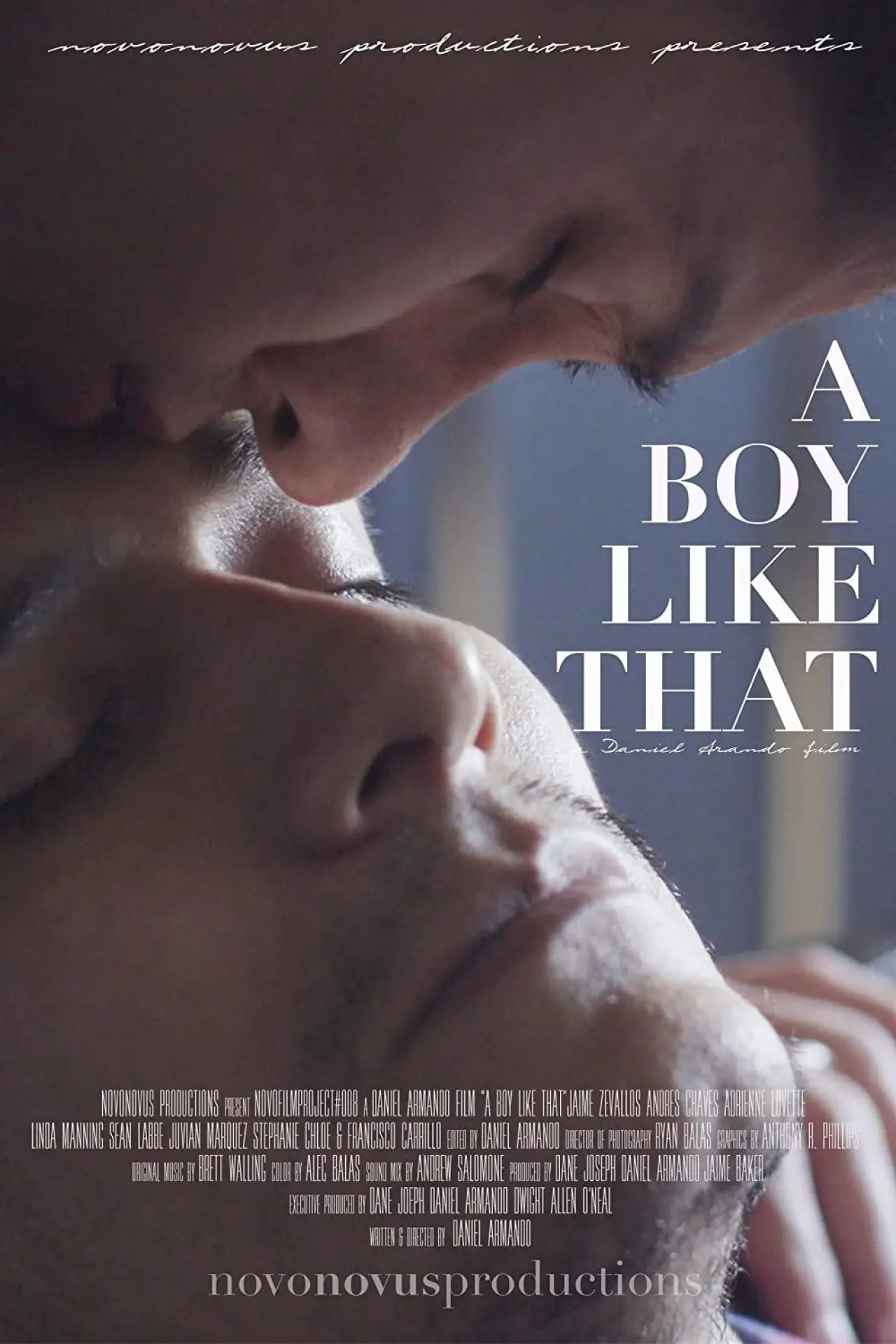 Movie poster "A Boy Like That"