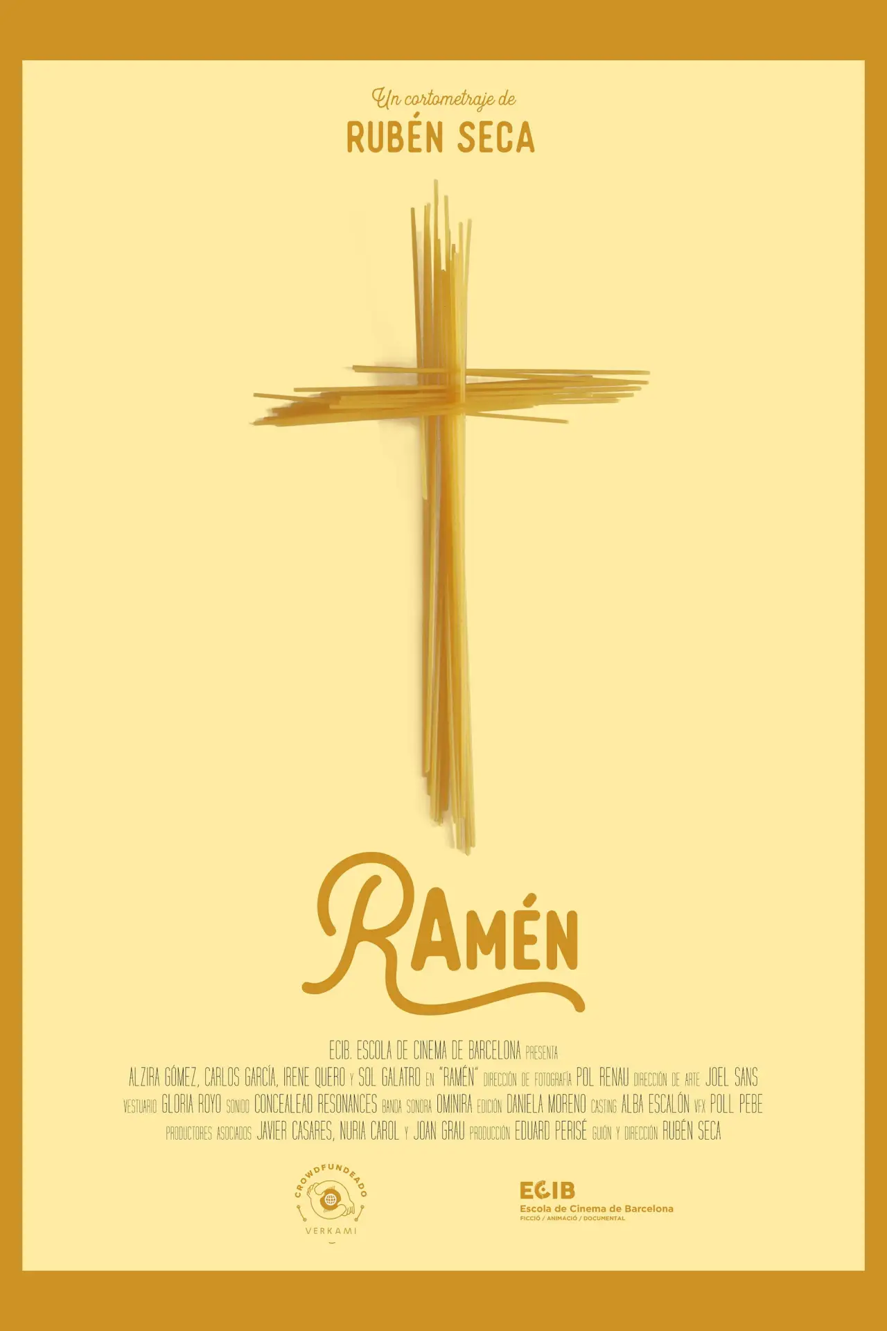 Movie poster "RAmén"
