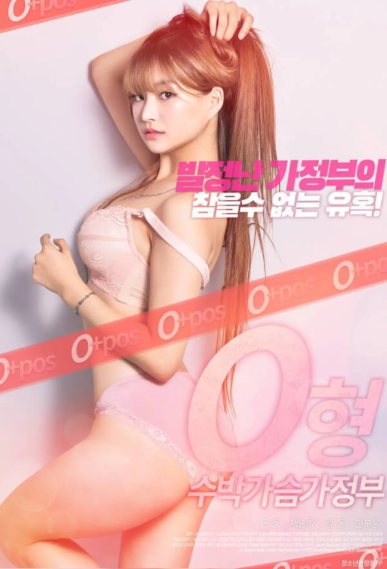 Movie poster "Blood Type O, Watermelon Chest Housekeeper"