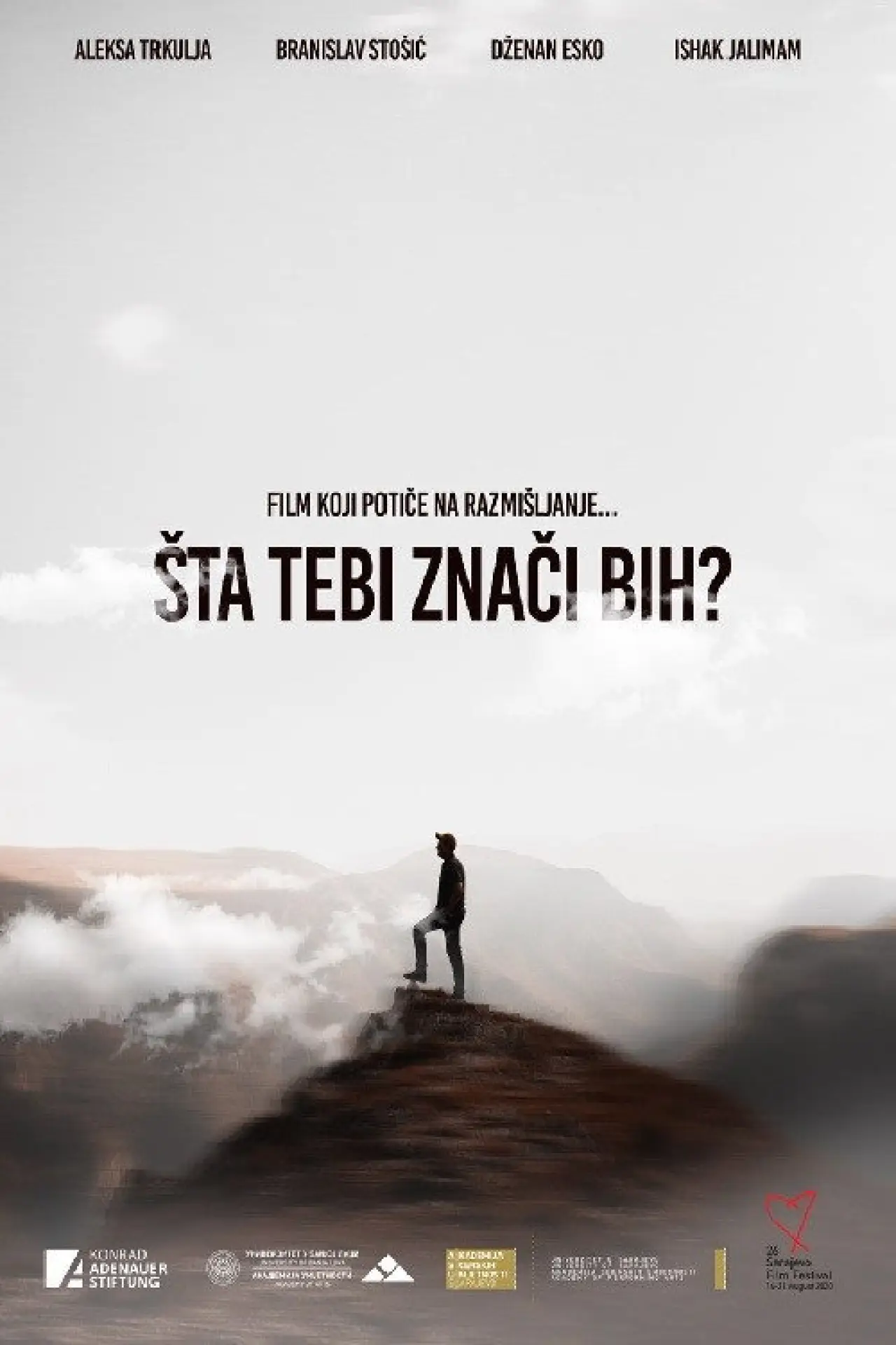 Movie poster "What Does Bosnia Mean to You?"