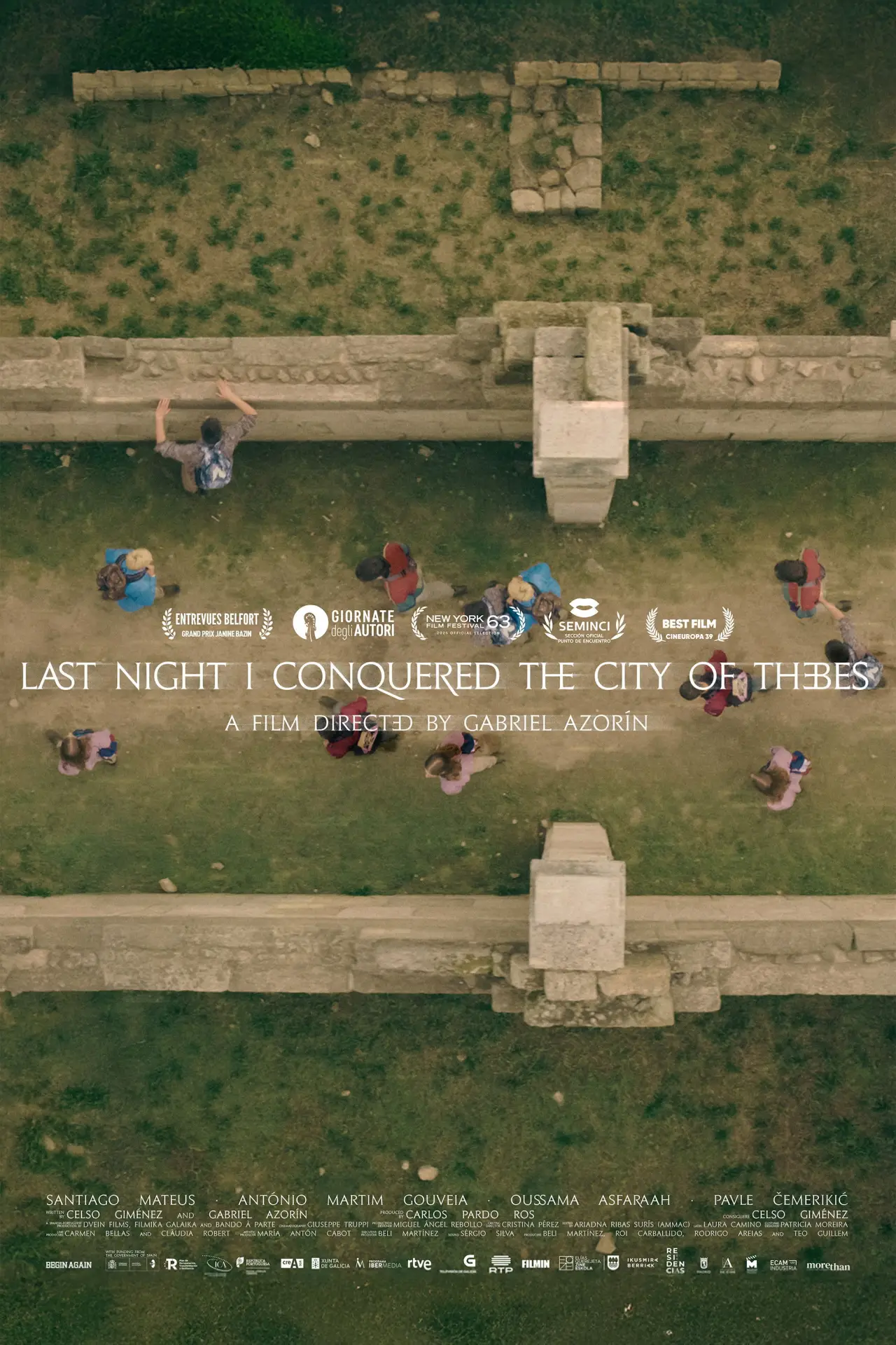 Movie poster "Last Night I Conquered the City of Thebes"