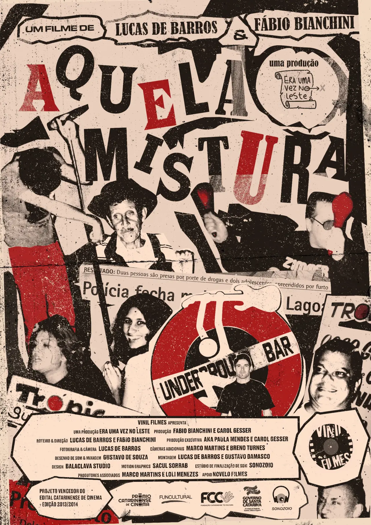 Movie poster "Aquela Mistura"