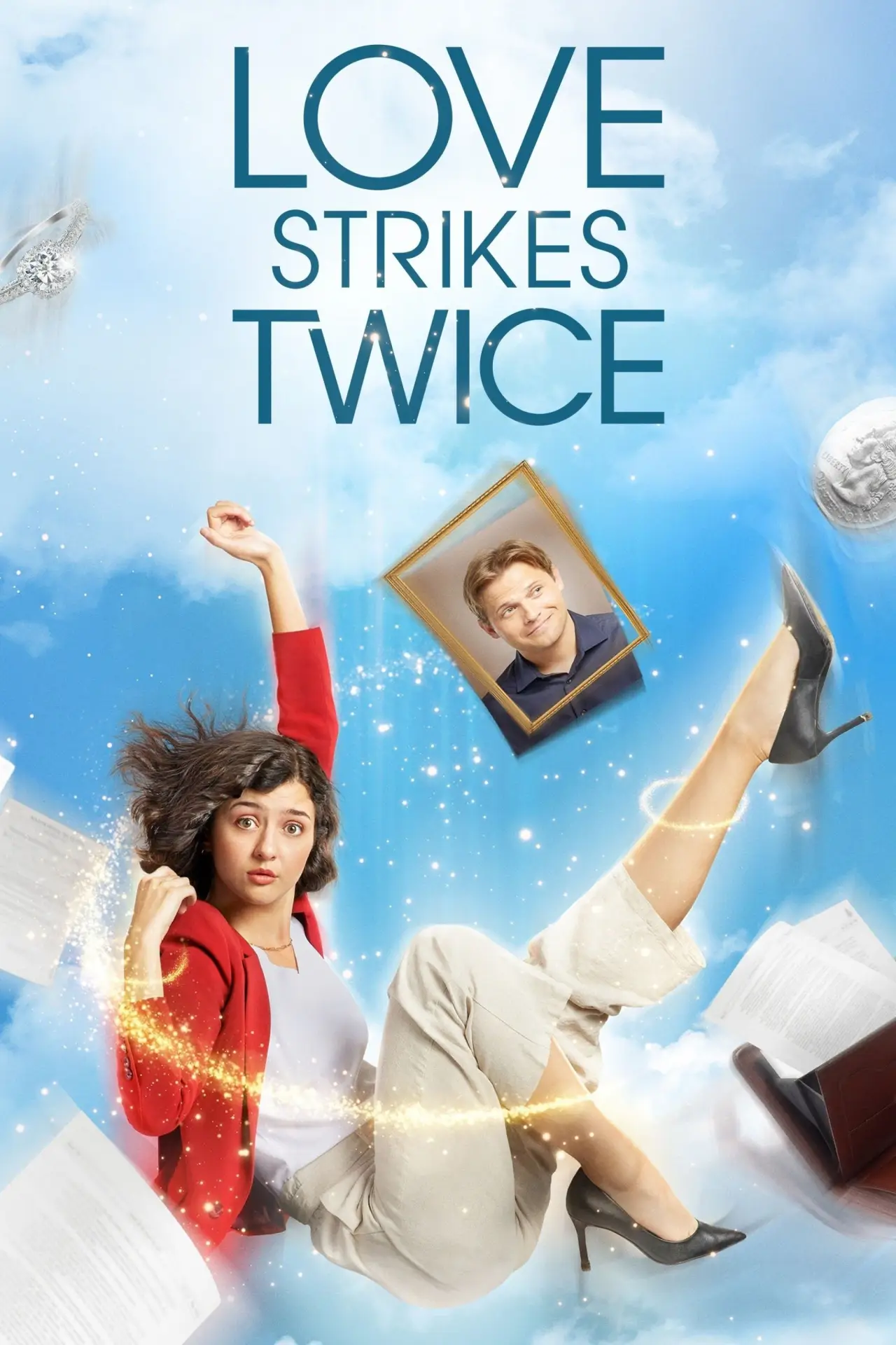 Movie poster "Love Strikes Twice"