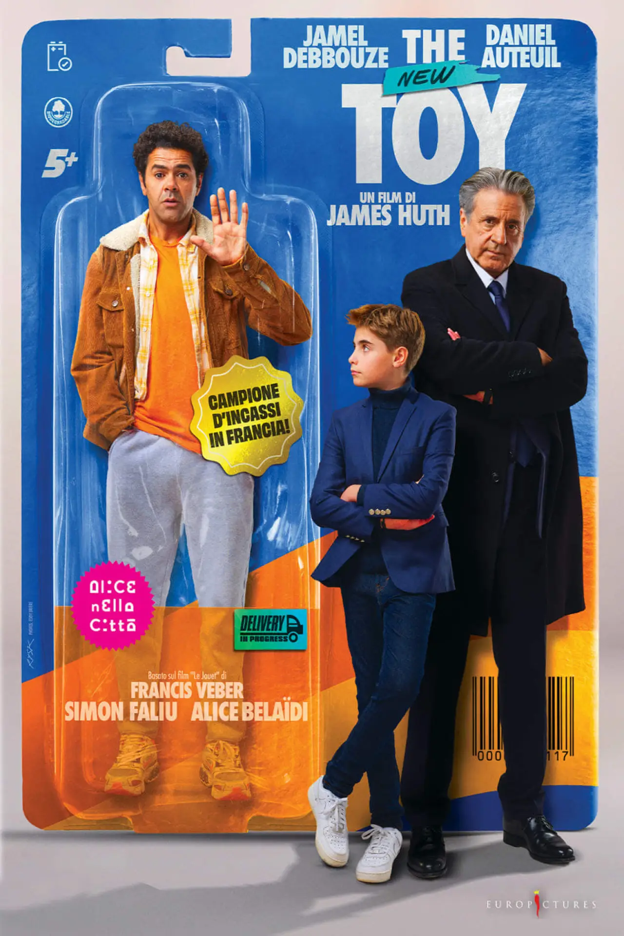 Movie poster "The New Toy"