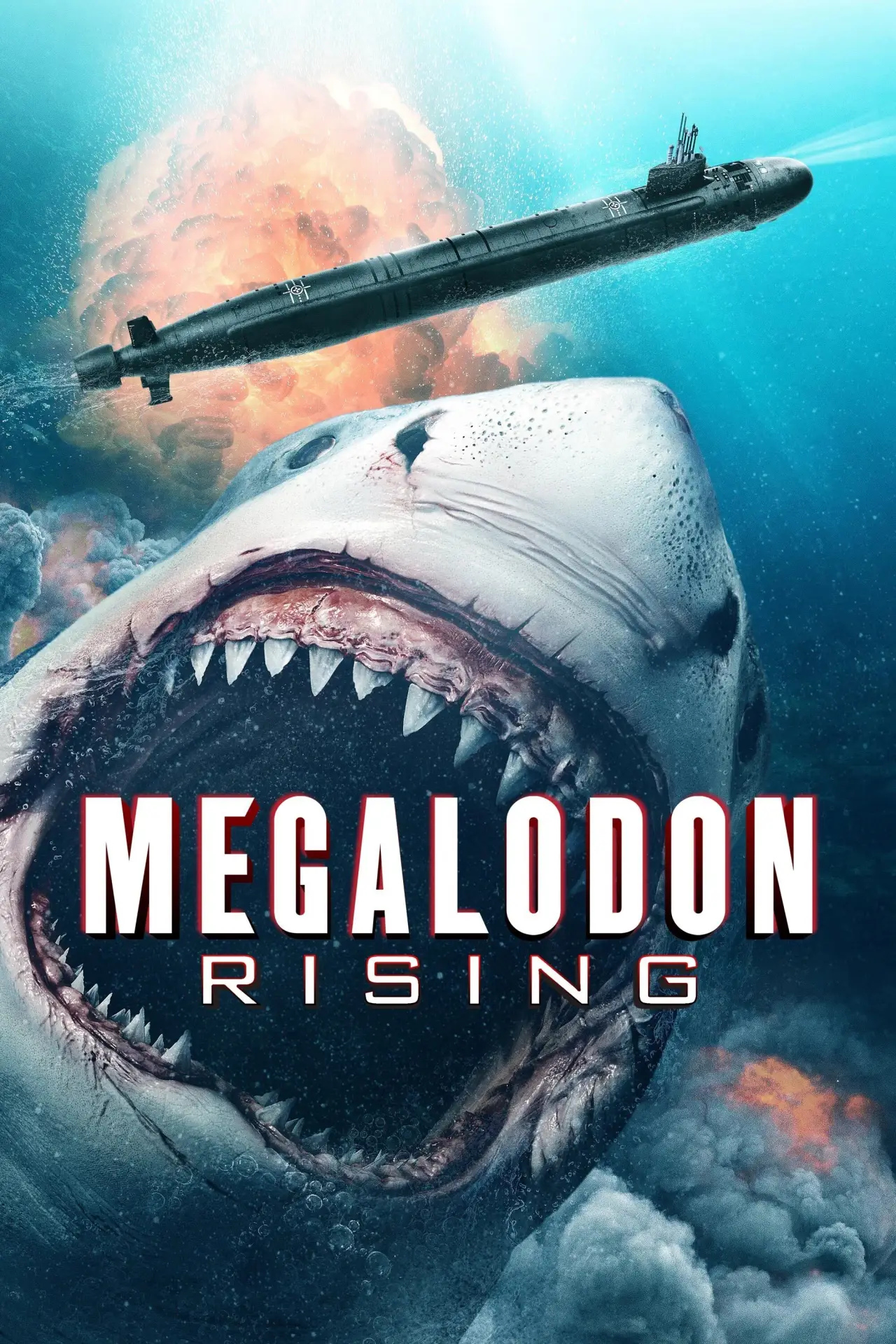 Movie poster "Megalodon Rising"