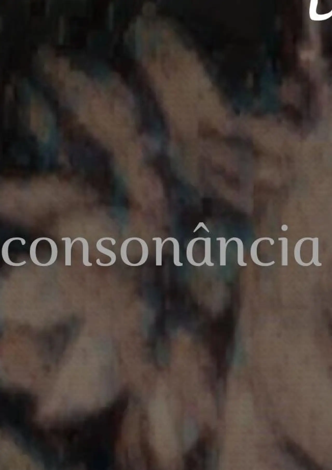 Movie poster "Consonância"