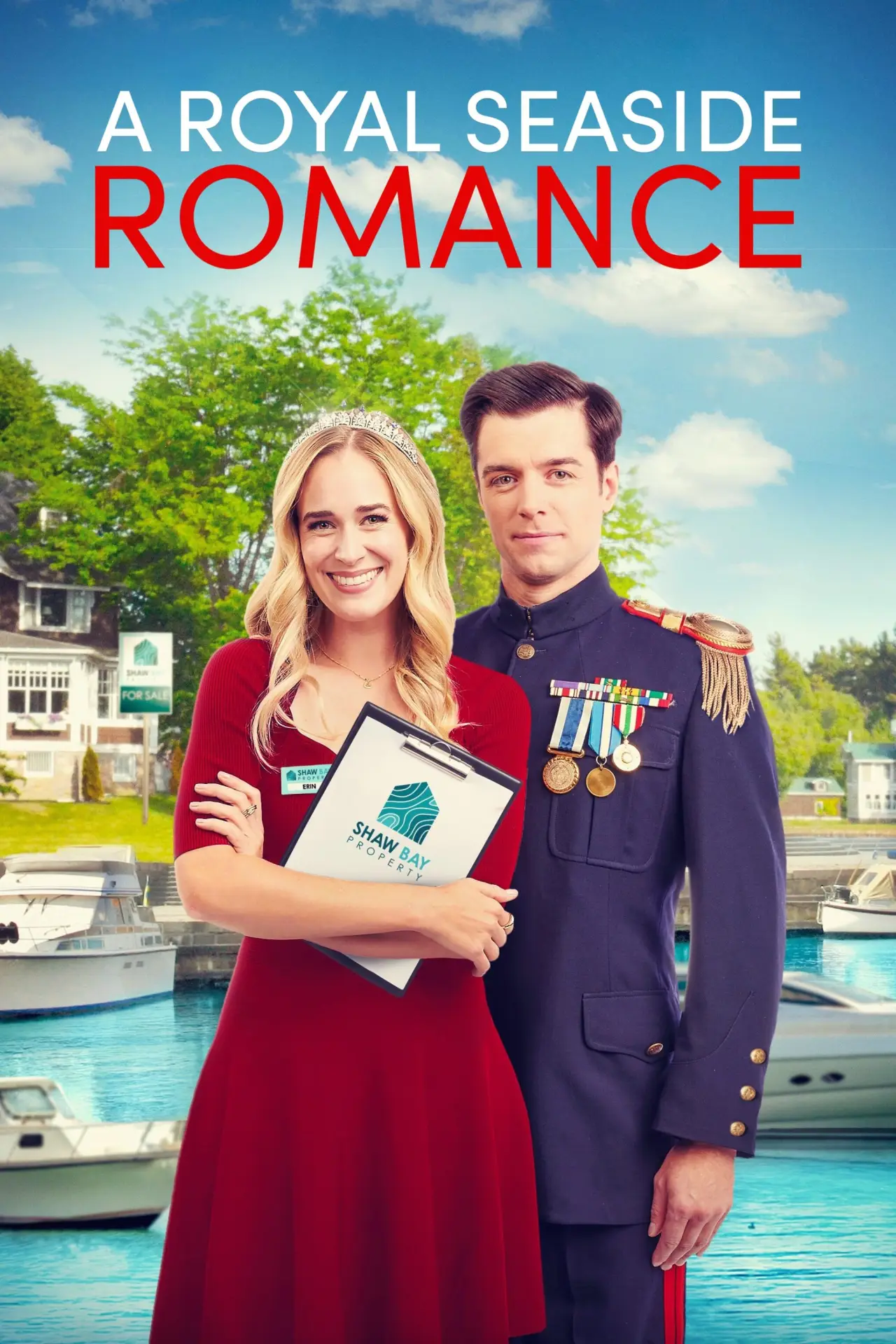 Movie poster "A Royal Seaside Romance"