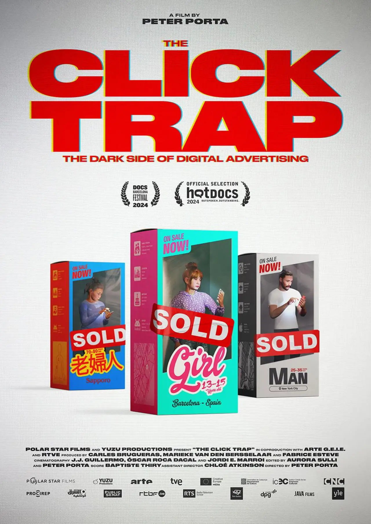 Movie poster "The Click Trap"