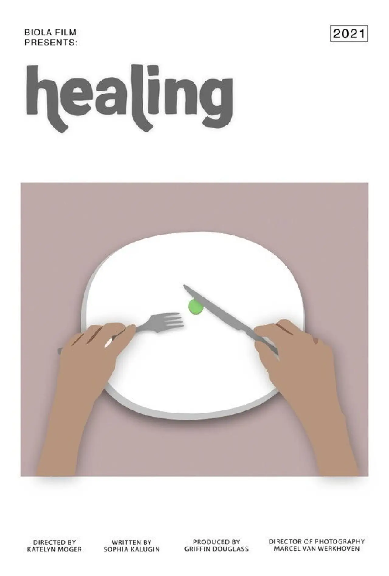 Movie poster "Healing"