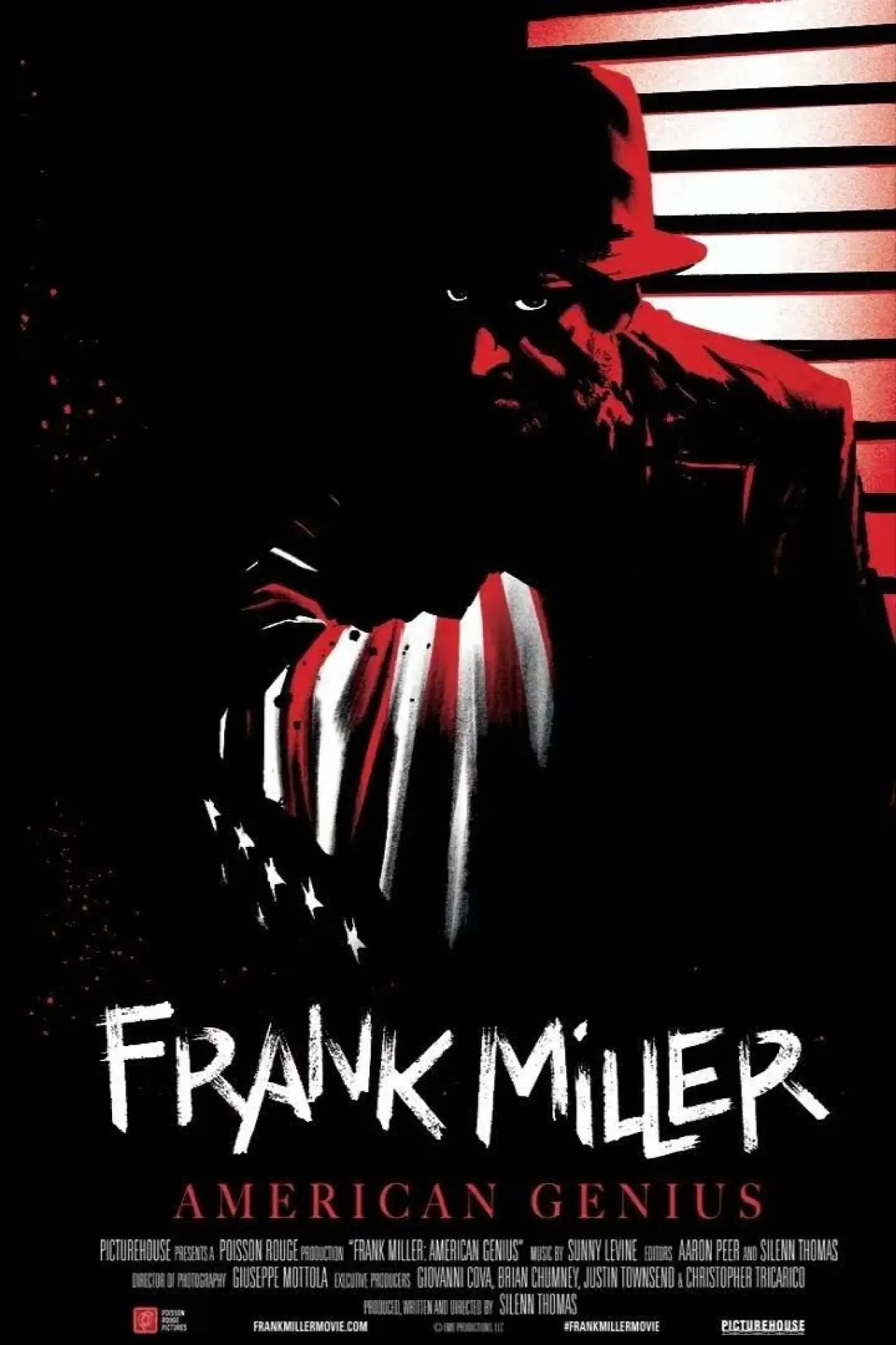 Movie poster "Frank Miller: American Genius"