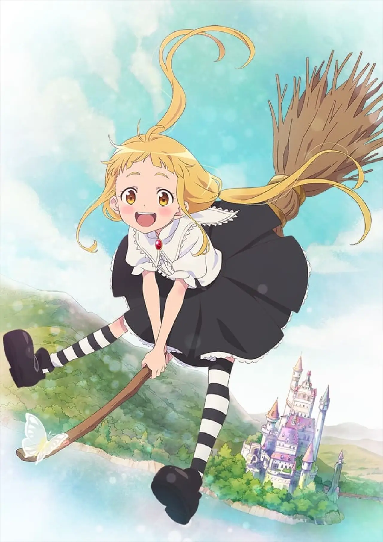 Movie poster "The Klutzy Witch: Fuuka and the Dark Witch"