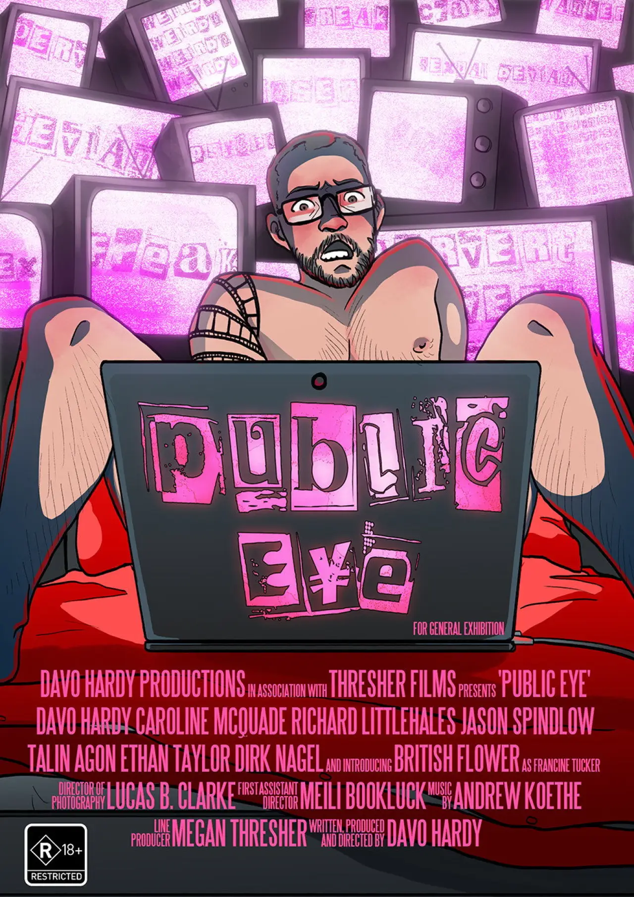 Movie poster "Public Eye"